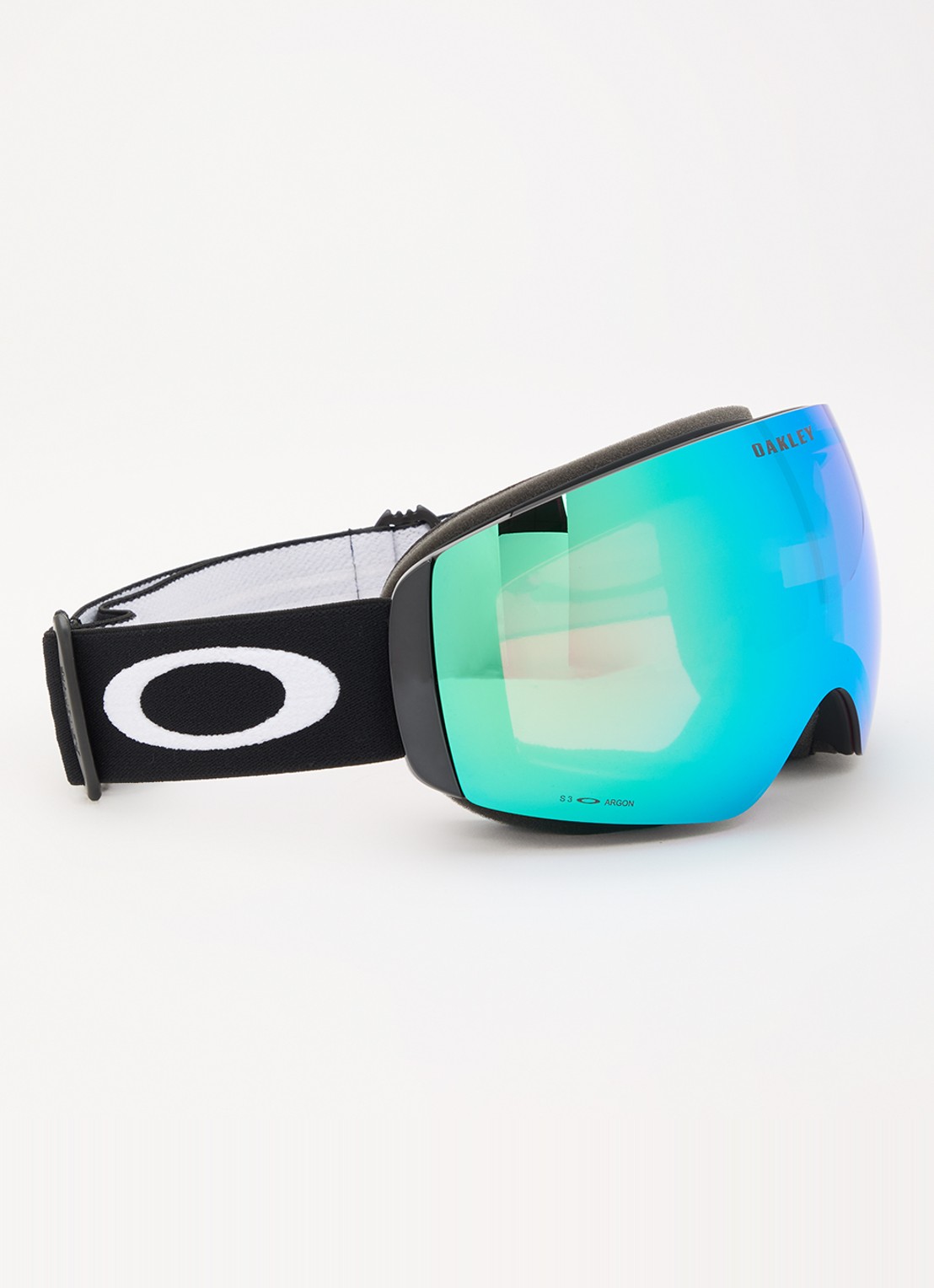 Oakley Flight Deck M skibril met verwisselbare lens OZ7064 - voorkant zwart