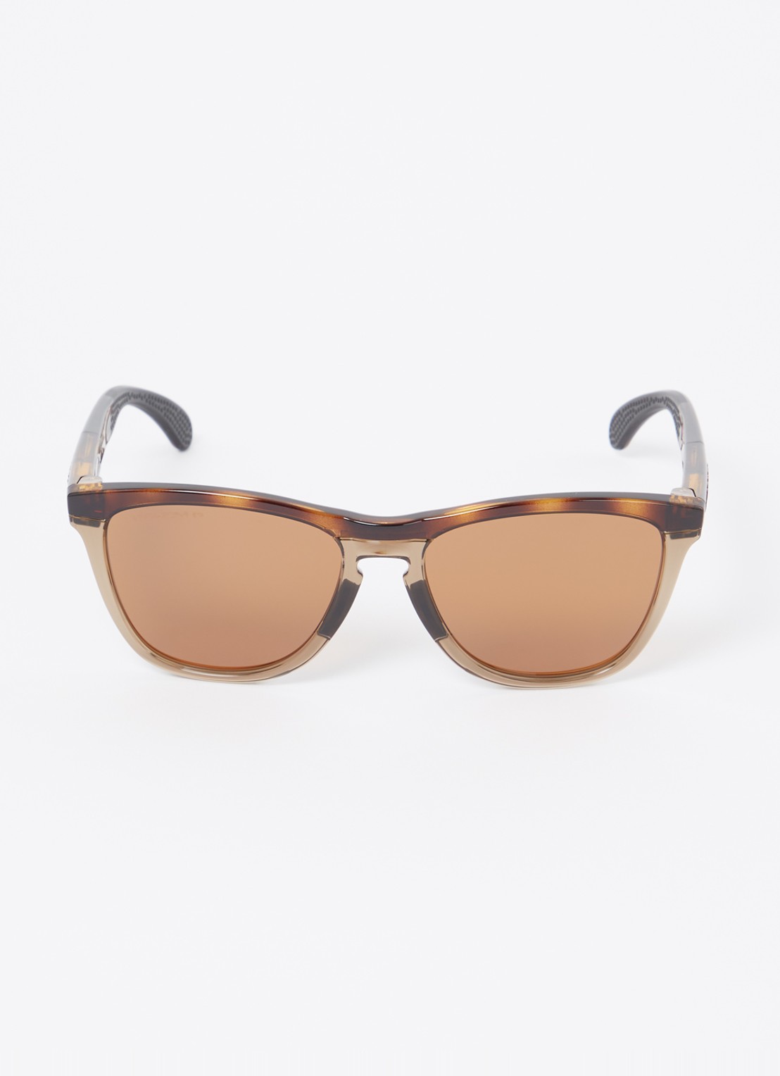 Oakley Frogskins Range zonnebril gepolariseerd OO9284 - detail 2 donkerbruin