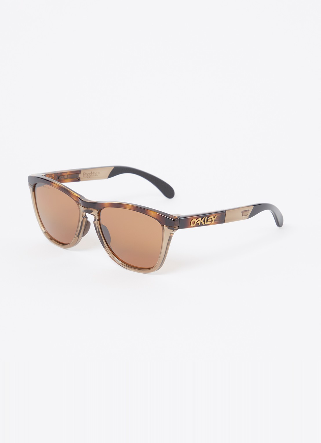 Oakley Frogskins Range zonnebril gepolariseerd OO9284 - voorkant donkerbruin