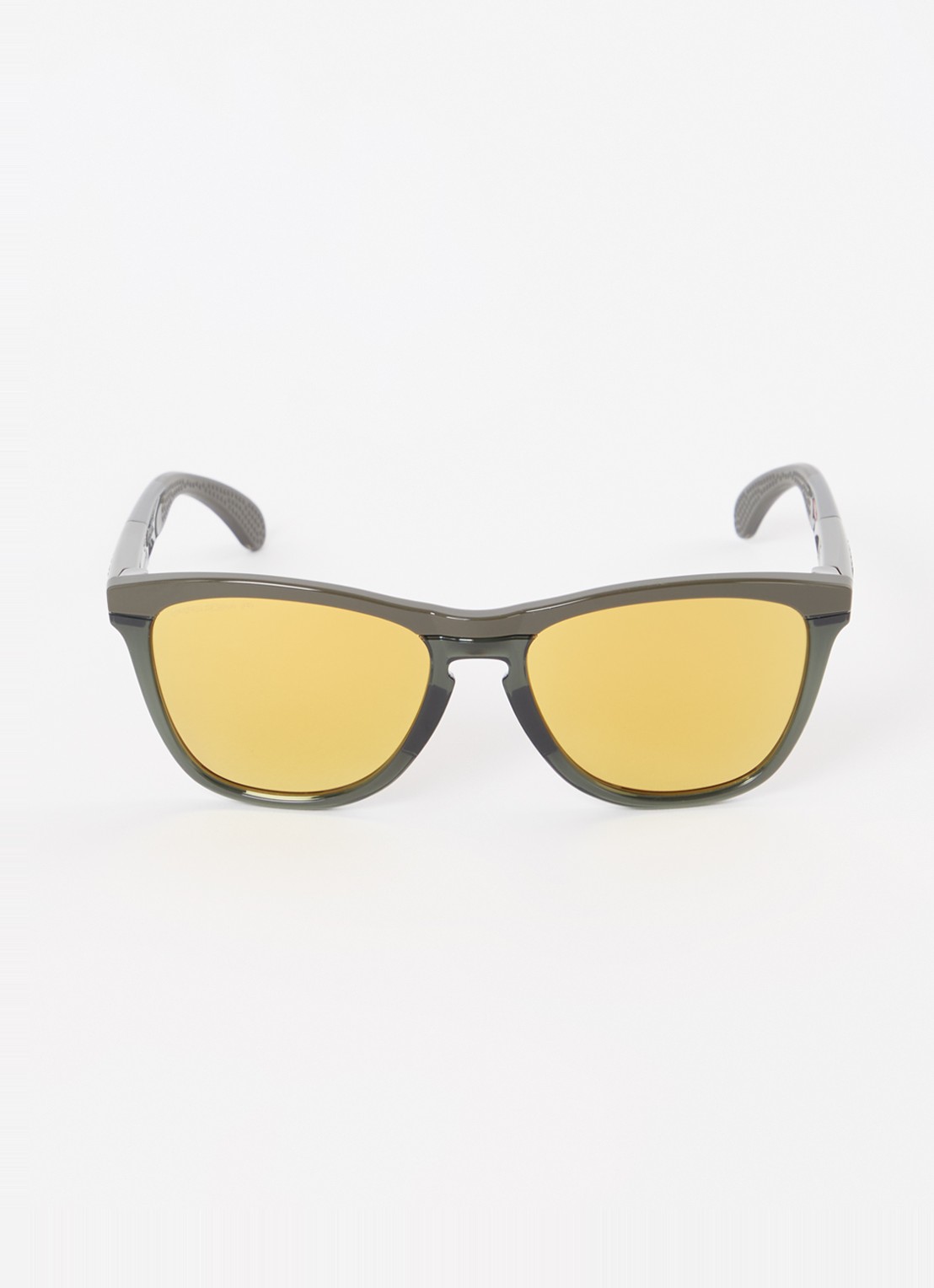 Oakley Frogskins Range zonnebril gepolariseerd OO9284 - detail 2 bronsgroen