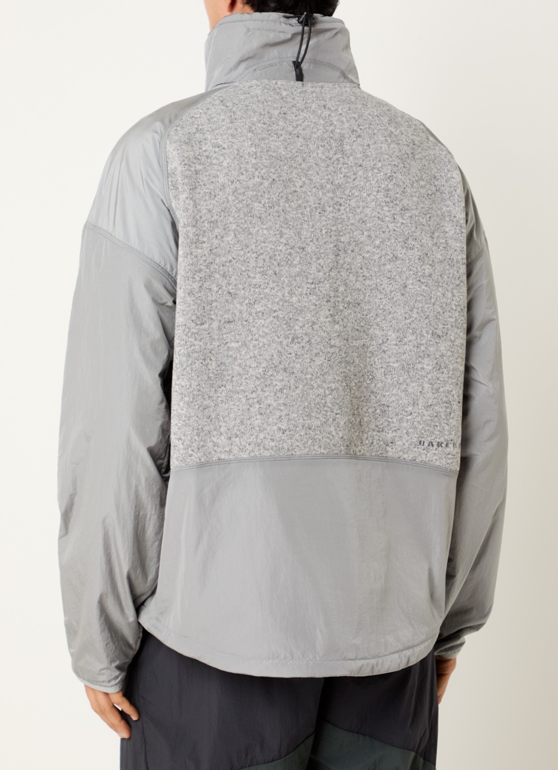 Oakley Heirloom sweater met opstaande kraag - achterkant 4 grijs