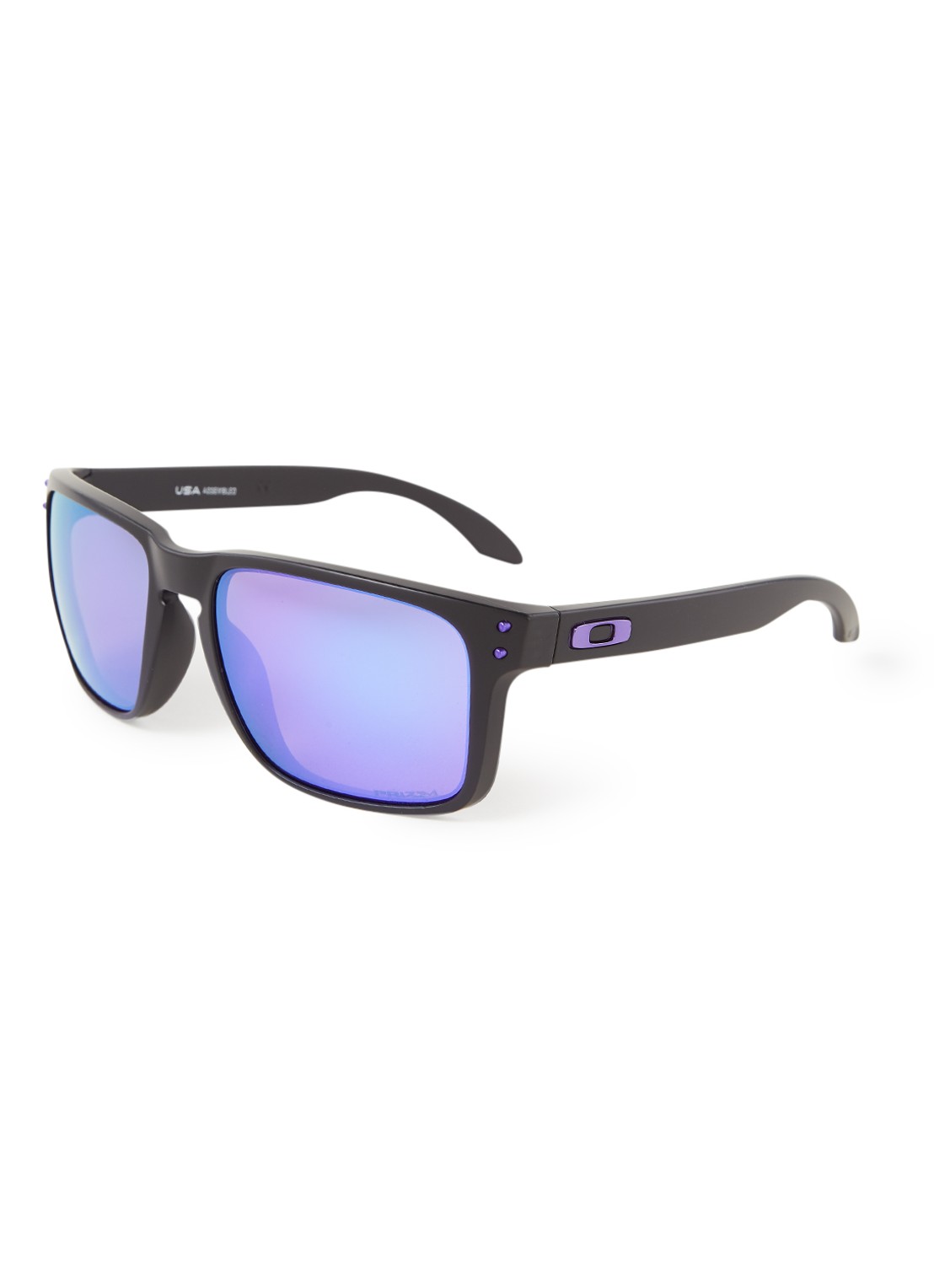 Oakley Holbrook XL zonnebril gepolariseerd OO9417 - voorkant zwart
