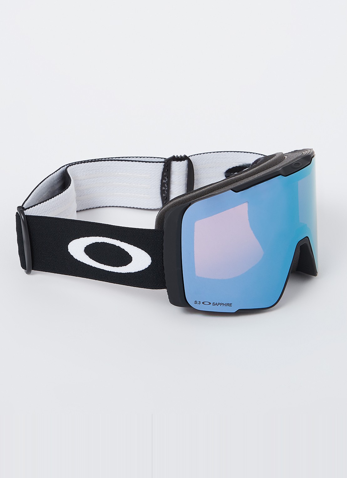 Oakley Line Miner Pro skibril met extra lens OO7137 - voorkant 4 zwart