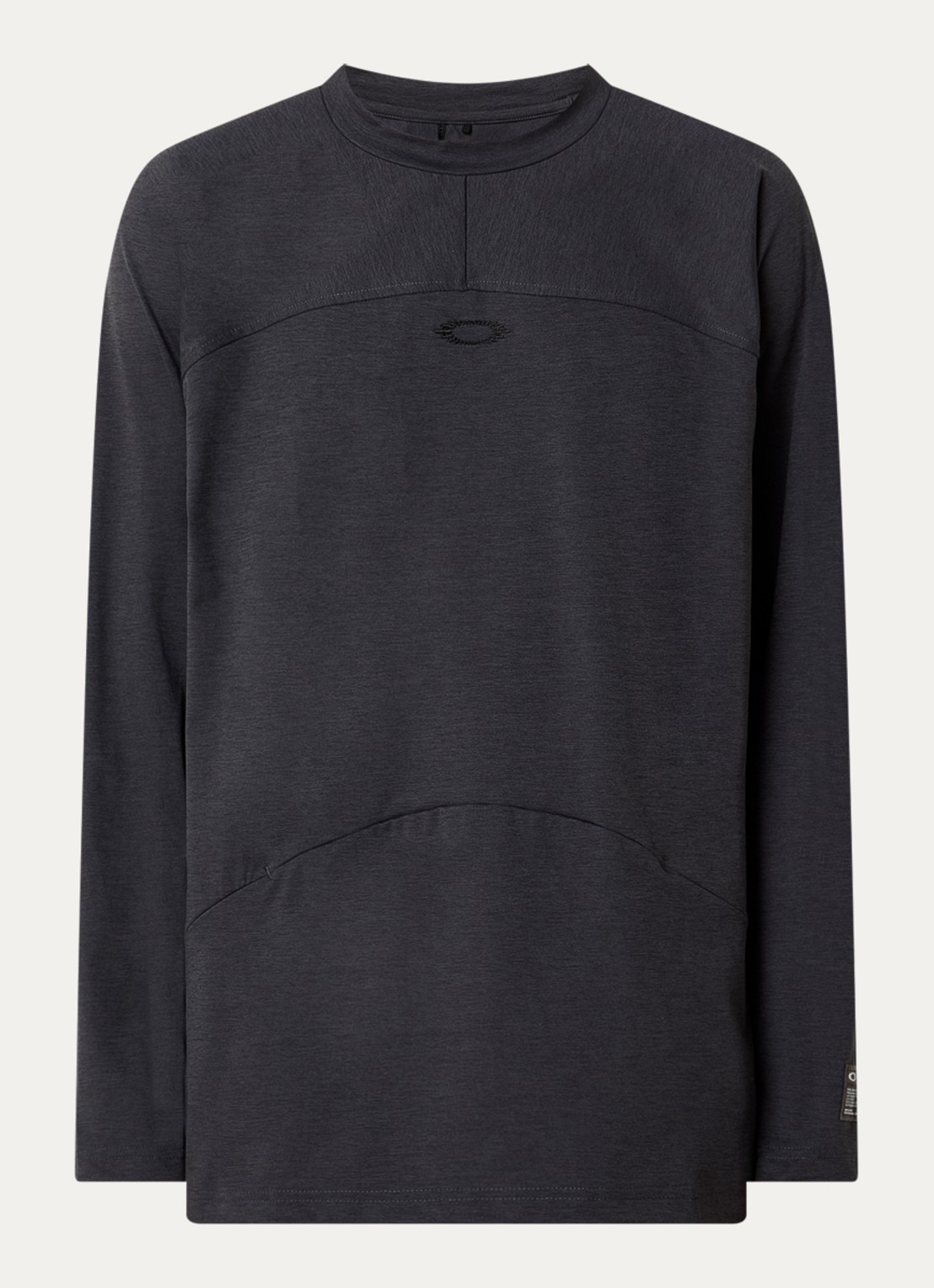 Oakley Long sleeve met logo - voorkant 2 antraciet