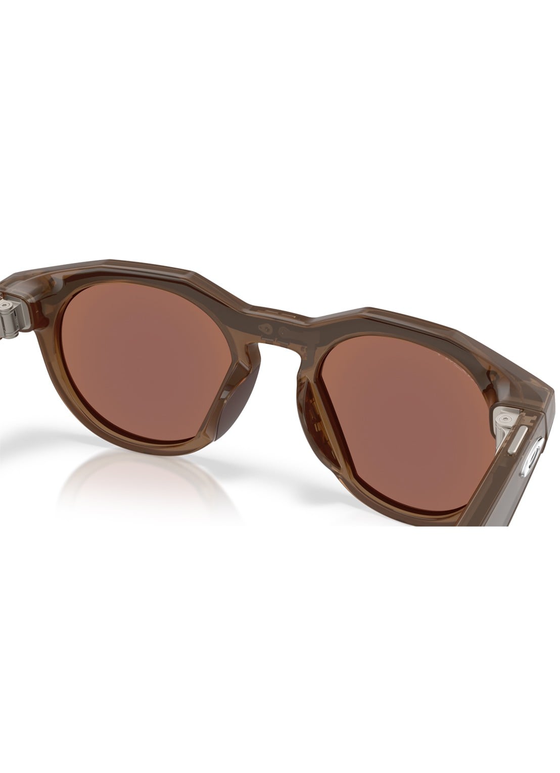 Oakley Meta HSTN zonnebril gepolariseerd OW8002 - detail 4 bruin