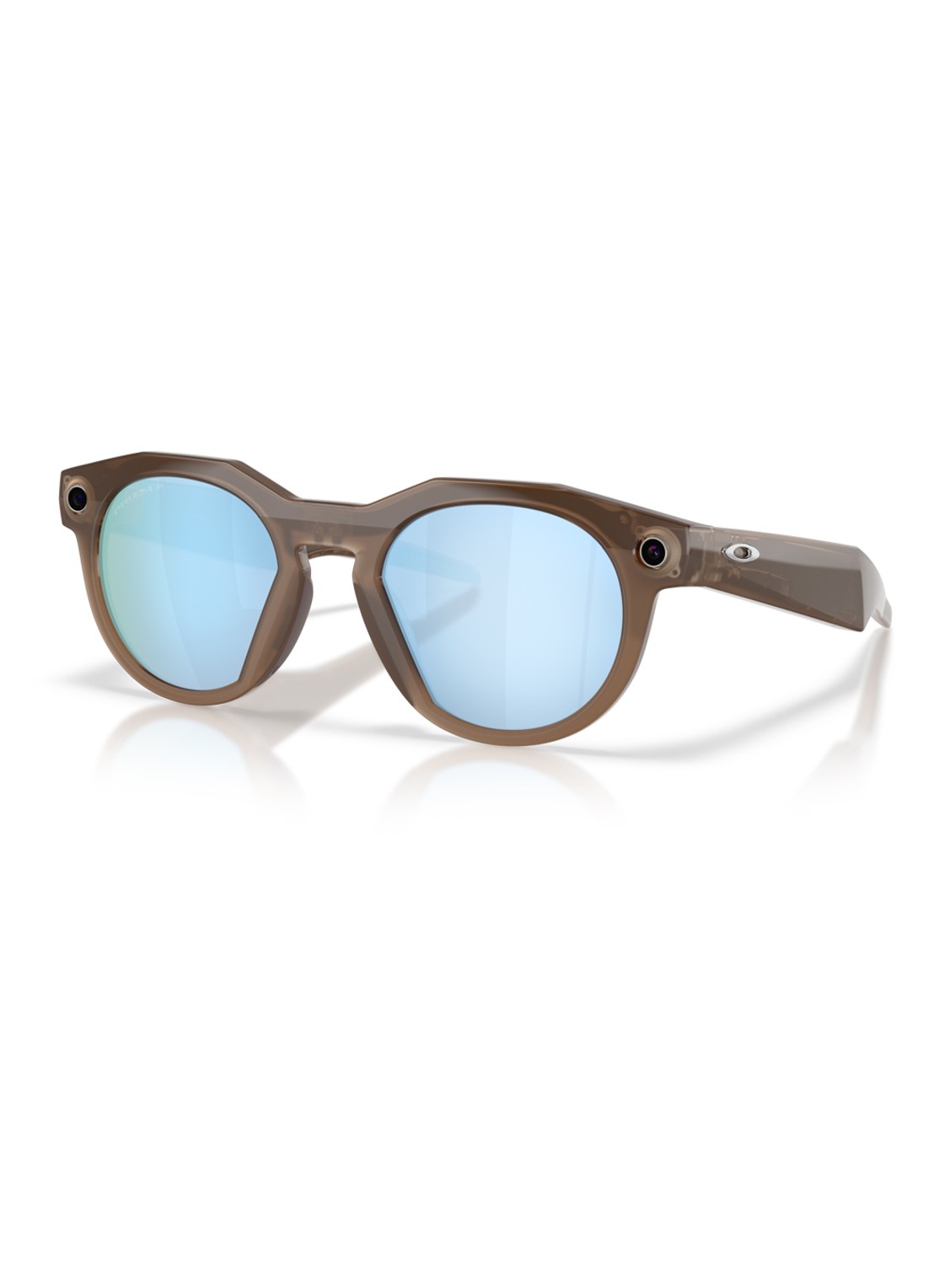 Oakley Meta HSTN zonnebril gepolariseerd OW8002 - voorkant 7 bruin