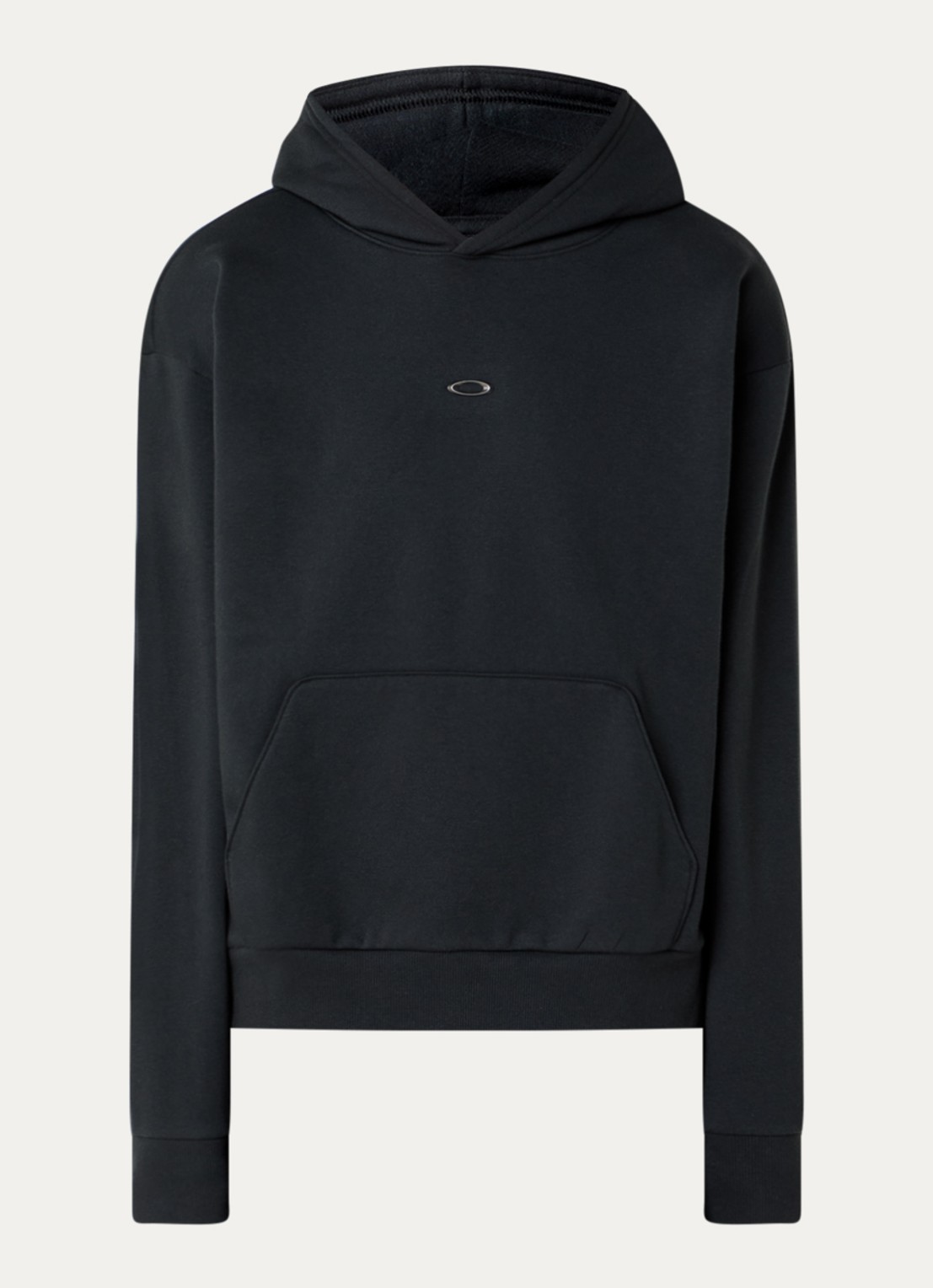 Oakley Metal rise hoodie met kangoeroezak - voorkant 4 zwart