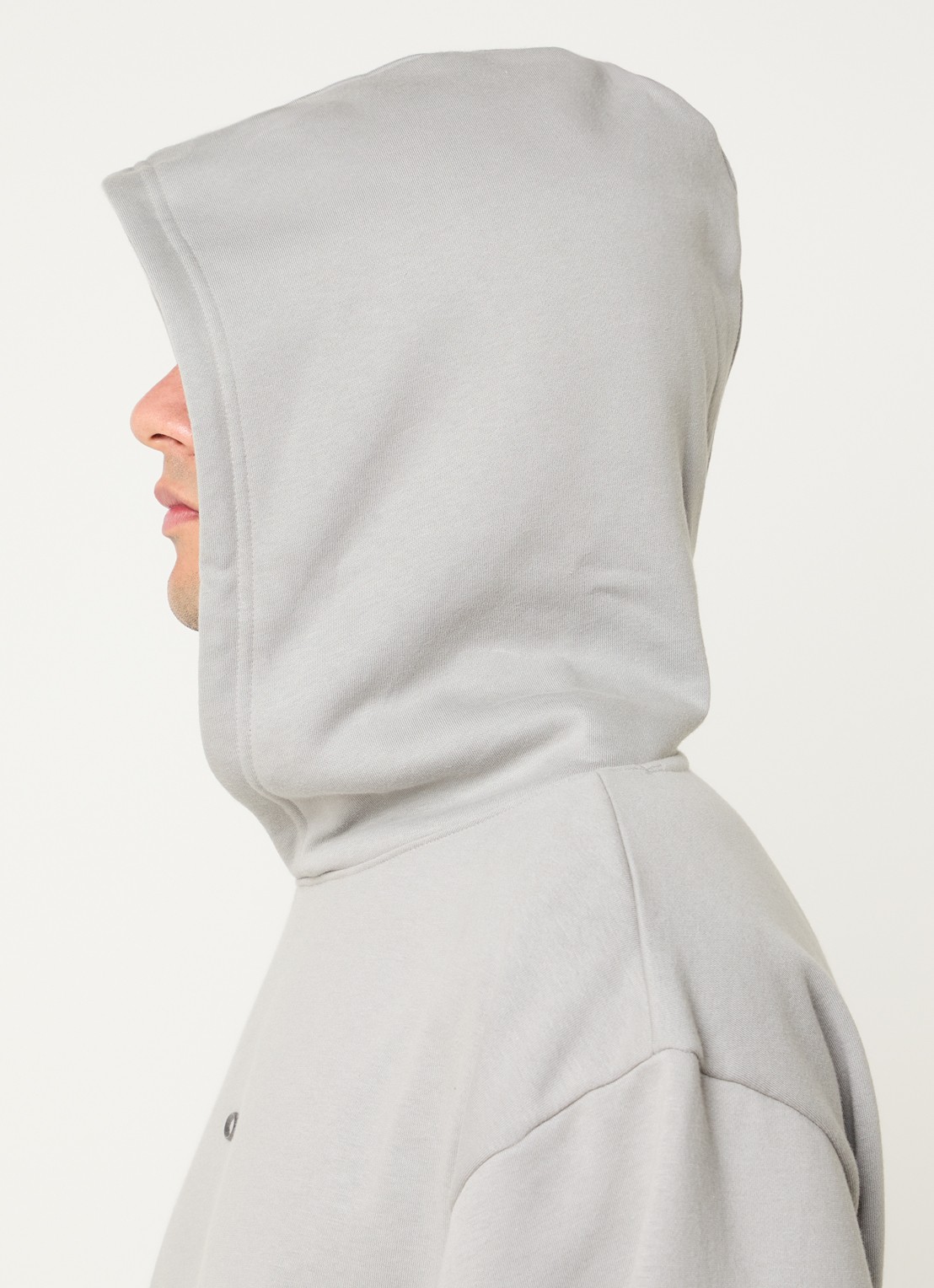 Oakley Metal rise hoodie met kangoeroezak - detail 2 naturel
