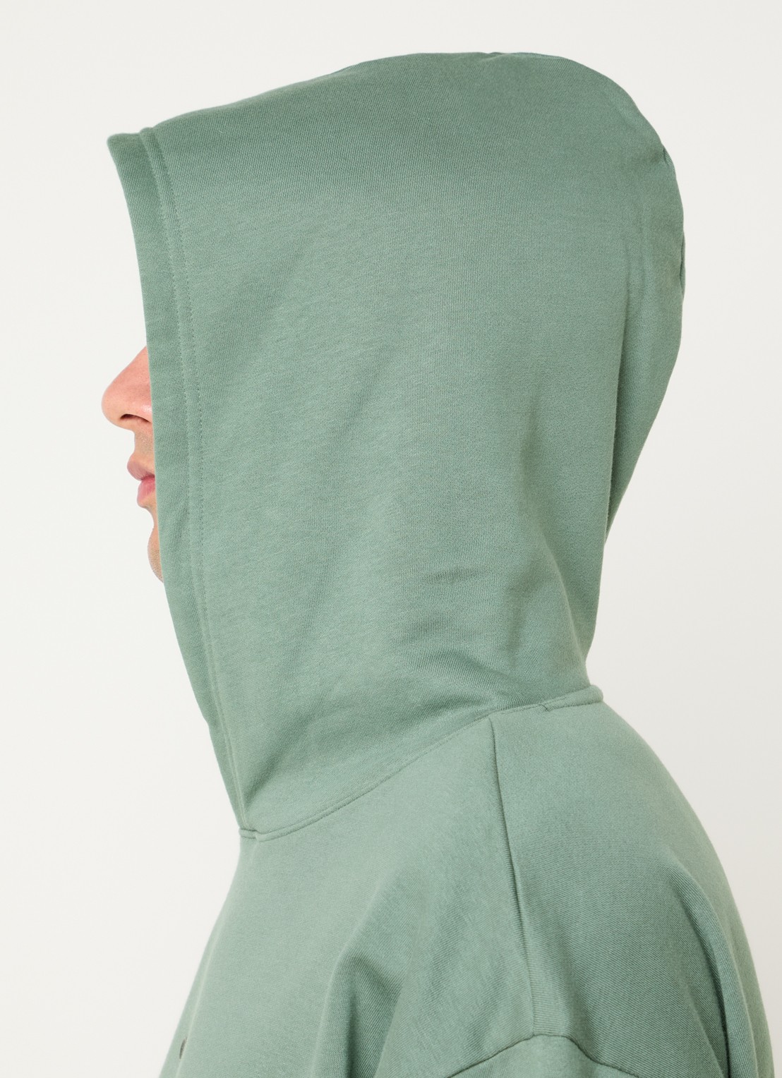 Oakley Metal rise hoodie met kangoeroezak - detail 5 groen