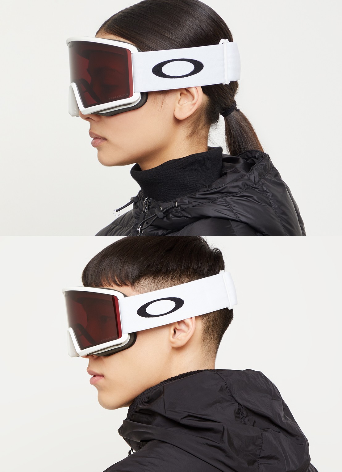 Oakley Target Line L skibril OO7120 - voorkant 4 wit