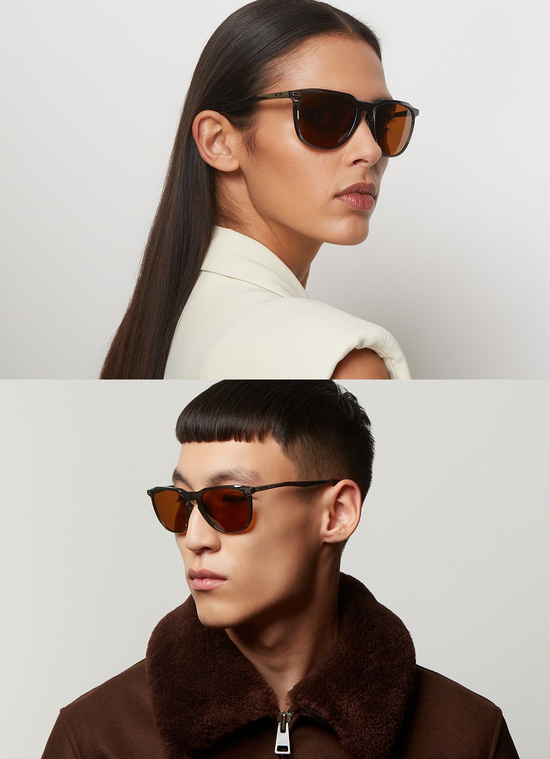 Oakley Thurso zonnebril gepolariseerd OO9286 - voorkant 2 bronsgroen
