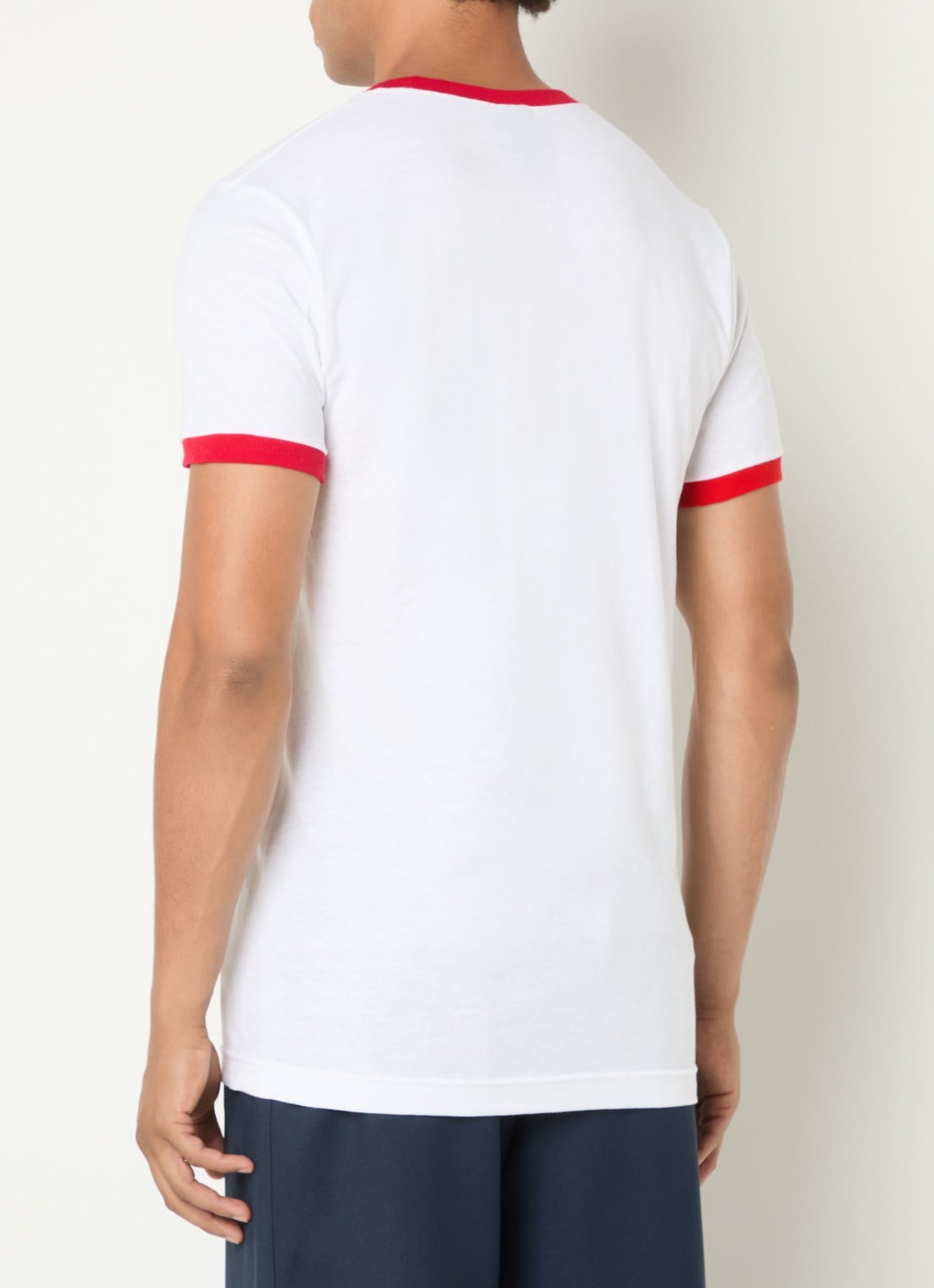 Obey 7 Wonders T-shirt met logoprint - achterkant 2 wit