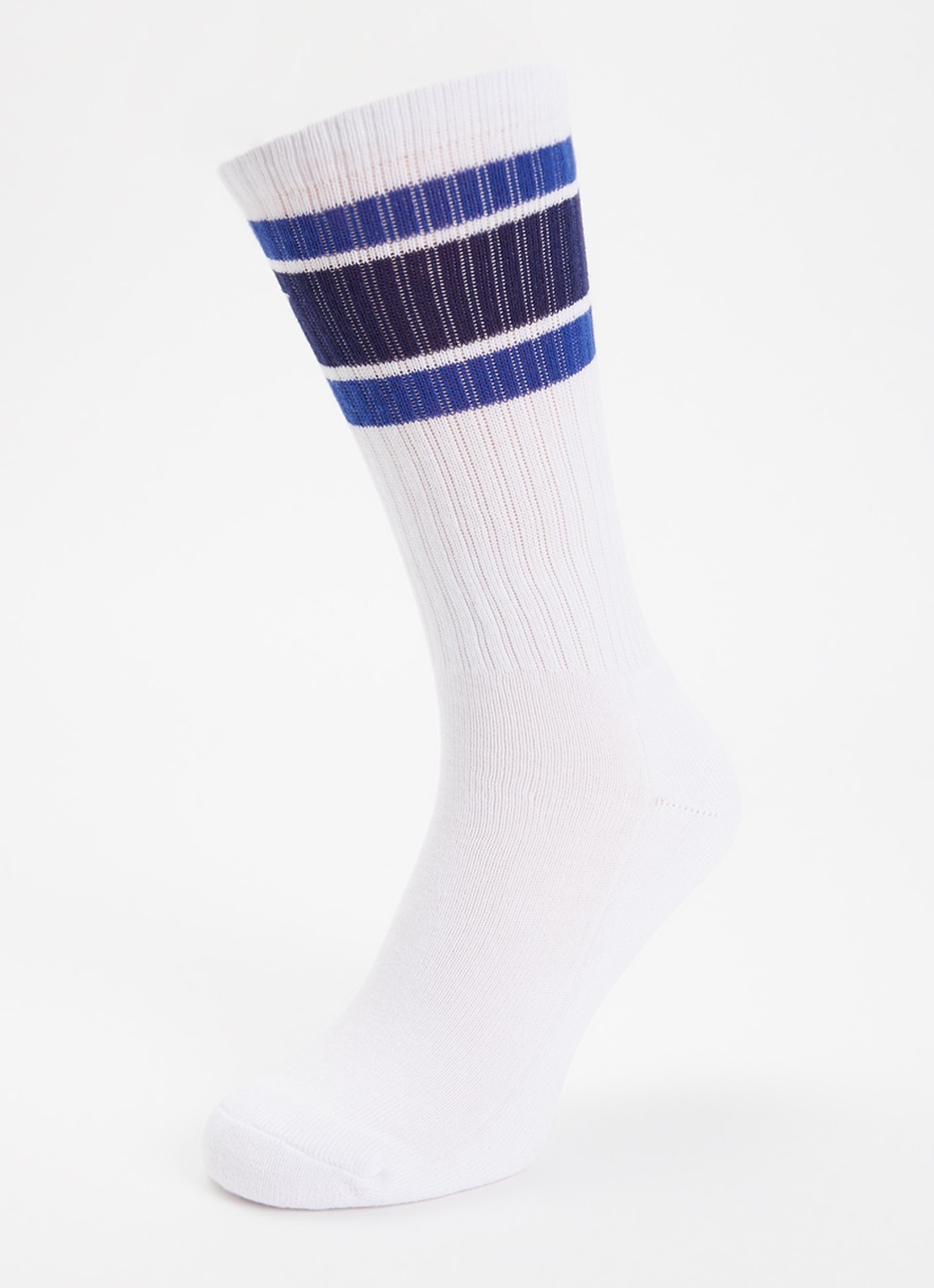 Obey Cooper sokken met logo - detail 3 blauw