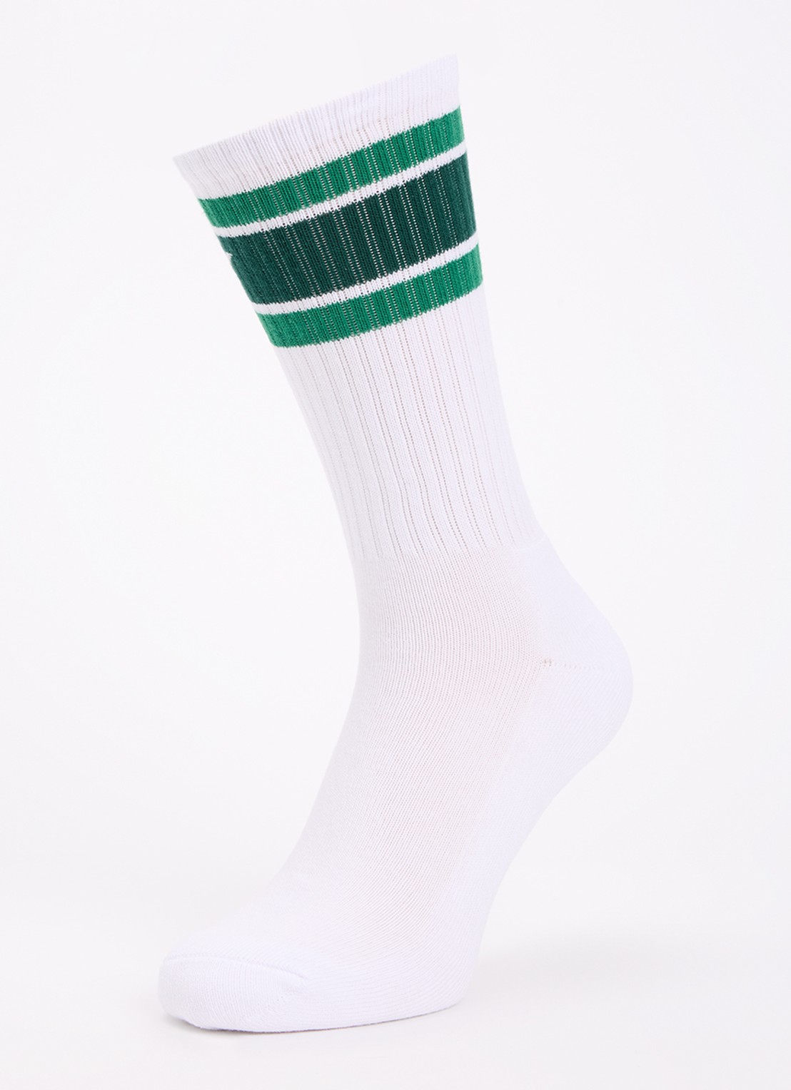 Obey Cooper sokken met logo - detail groen