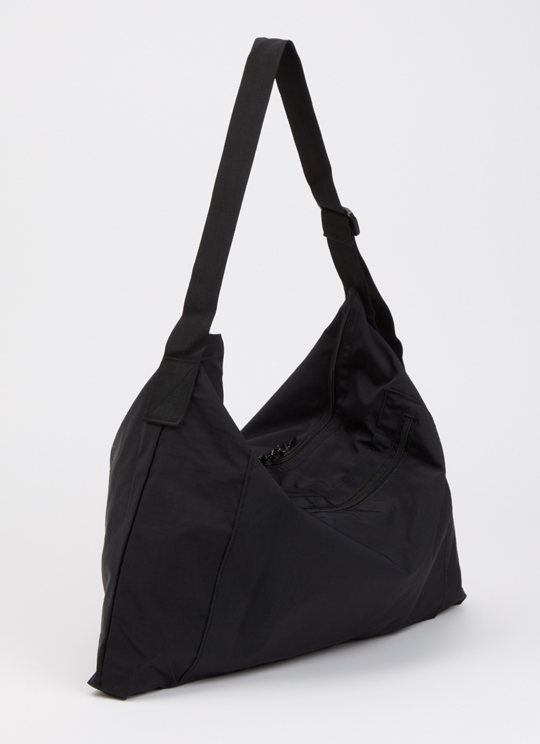 Obey Explorer crossbodytas met logo - achterkant zwart