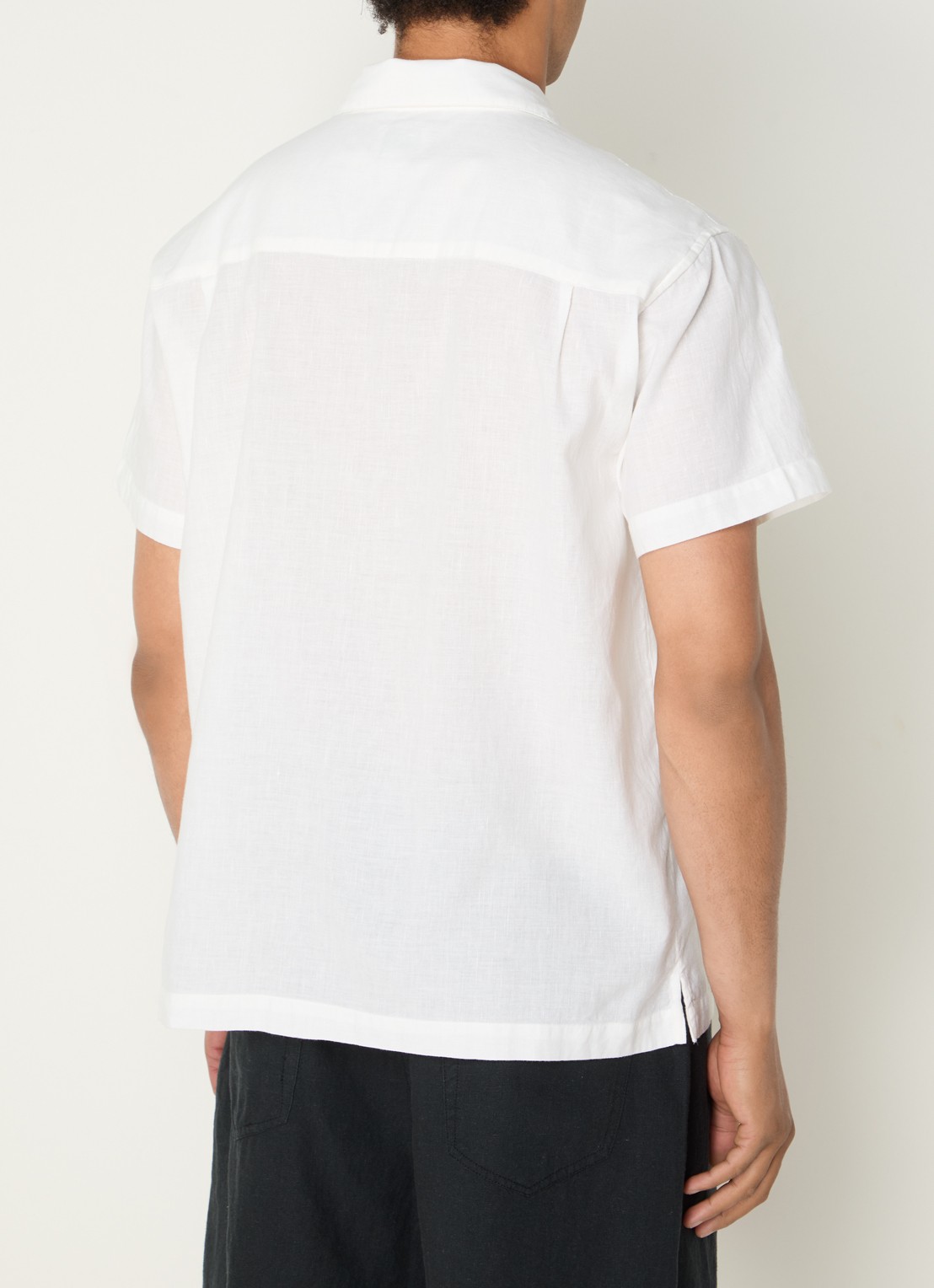 Obey Hyde regular fit overhemd met print - achterkant 2 wit