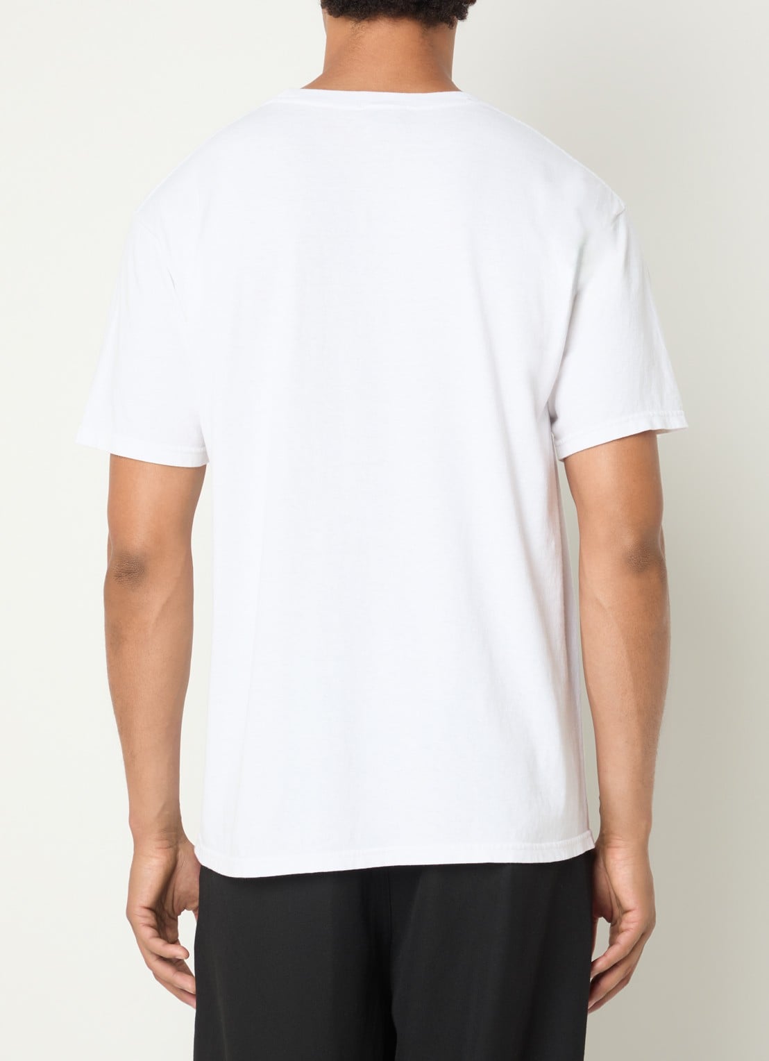 Obey T-shirt met logoprint - achterkant 2 wit