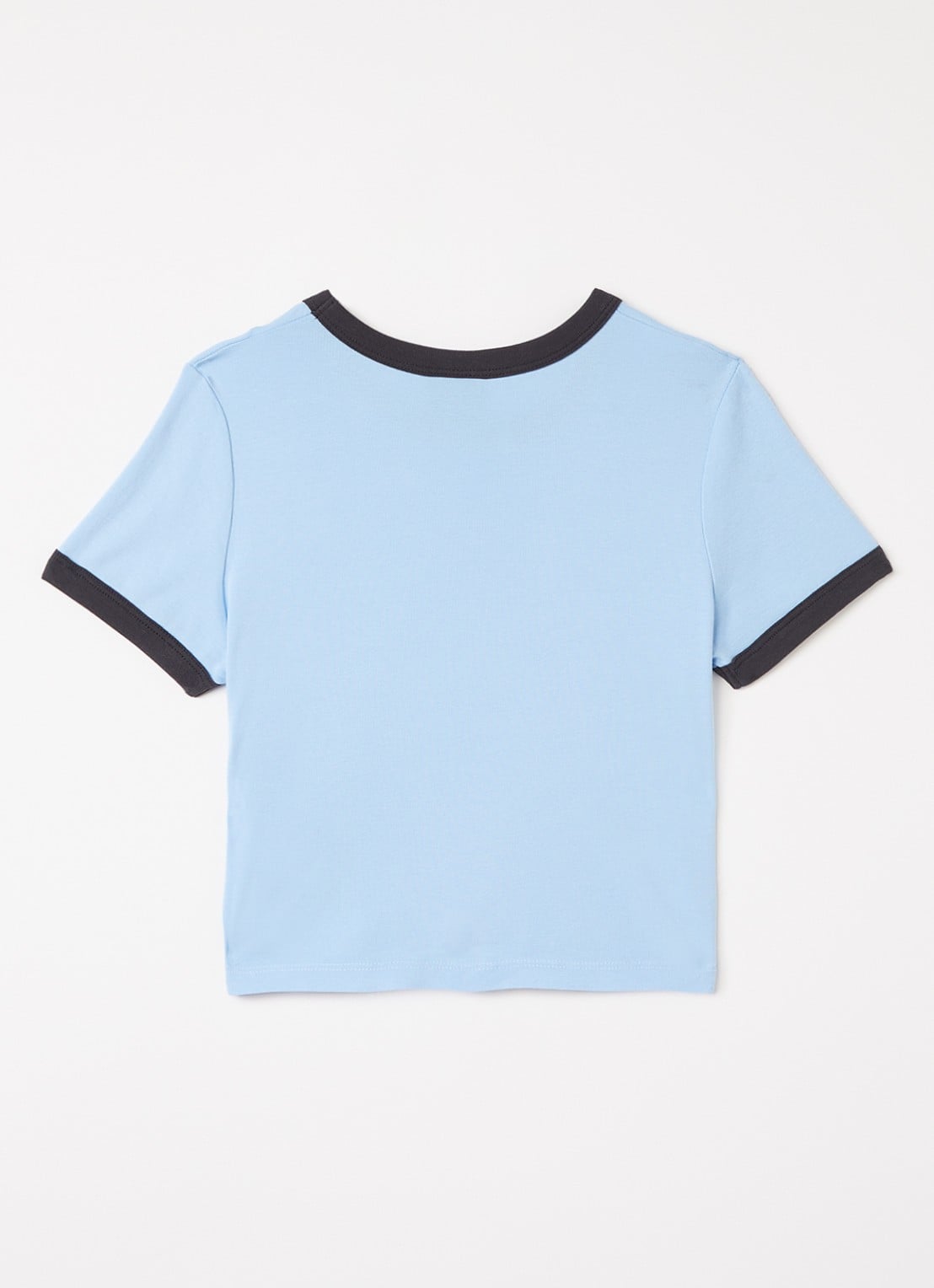 Obey T-shirt met logoprint - voorkant 2 blauw