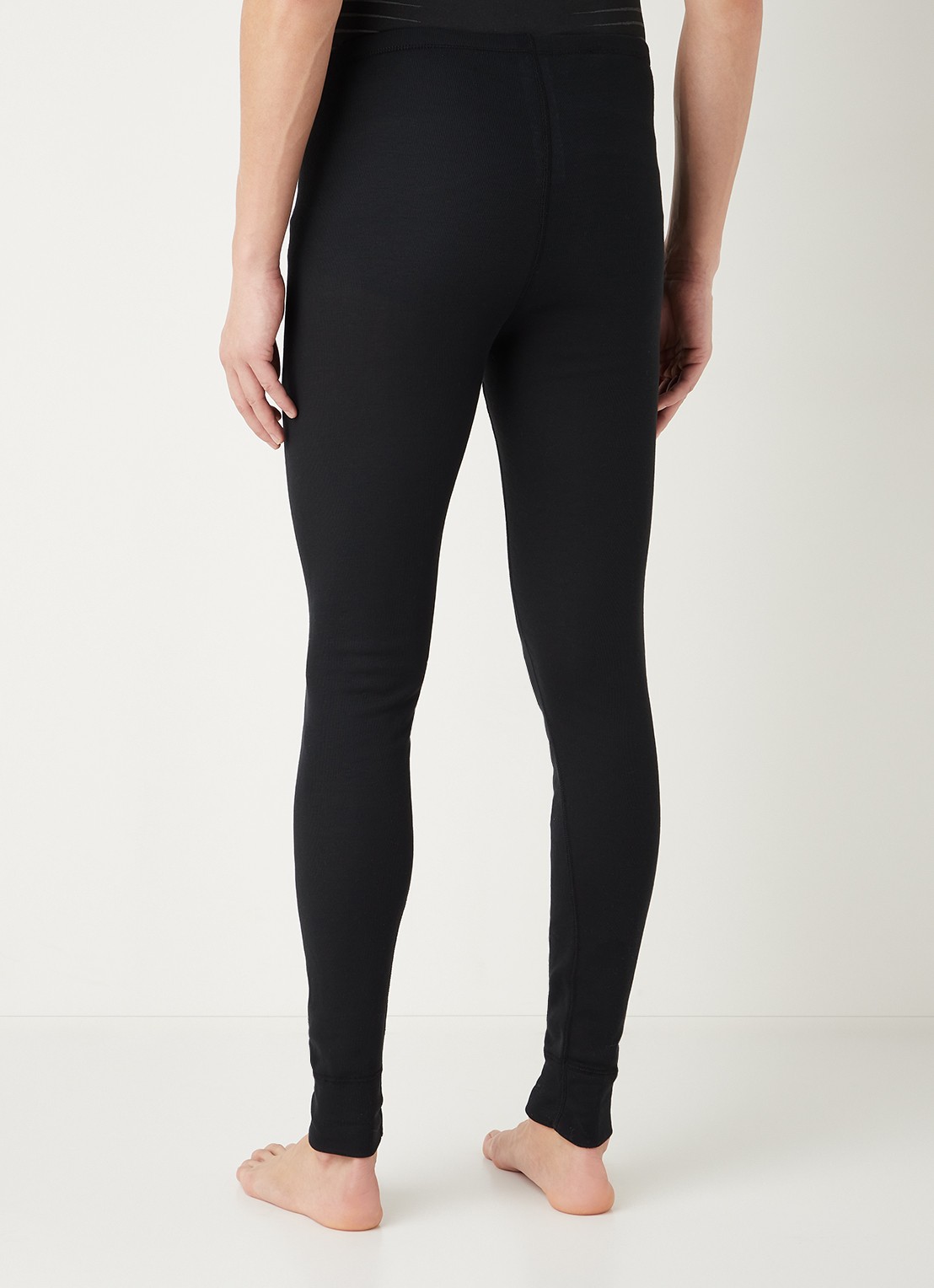 Odlo Active Warm lange onderbroek  - achterkant zwart