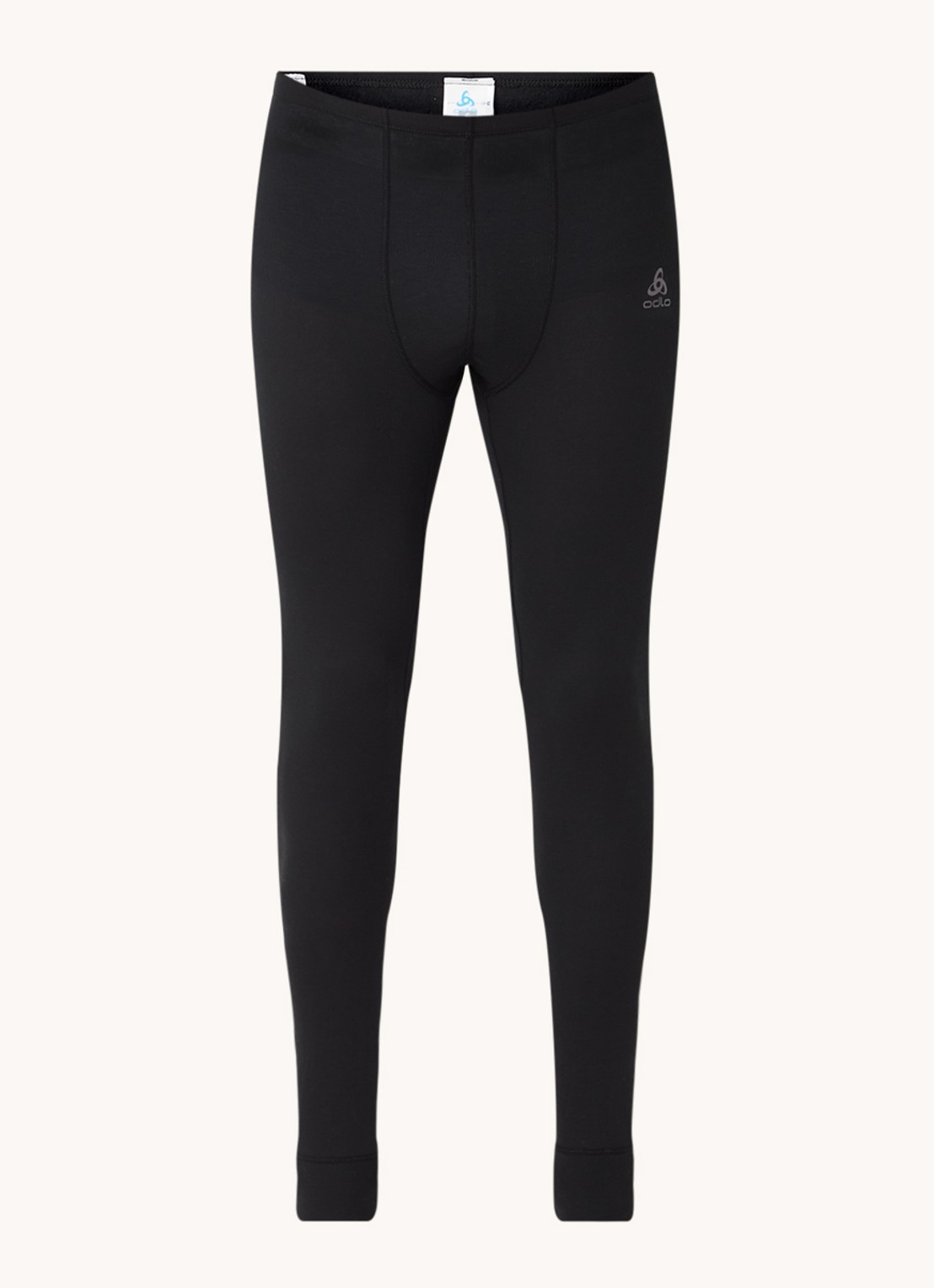 Odlo Active Warm lange onderbroek  - voorkant 4 zwart