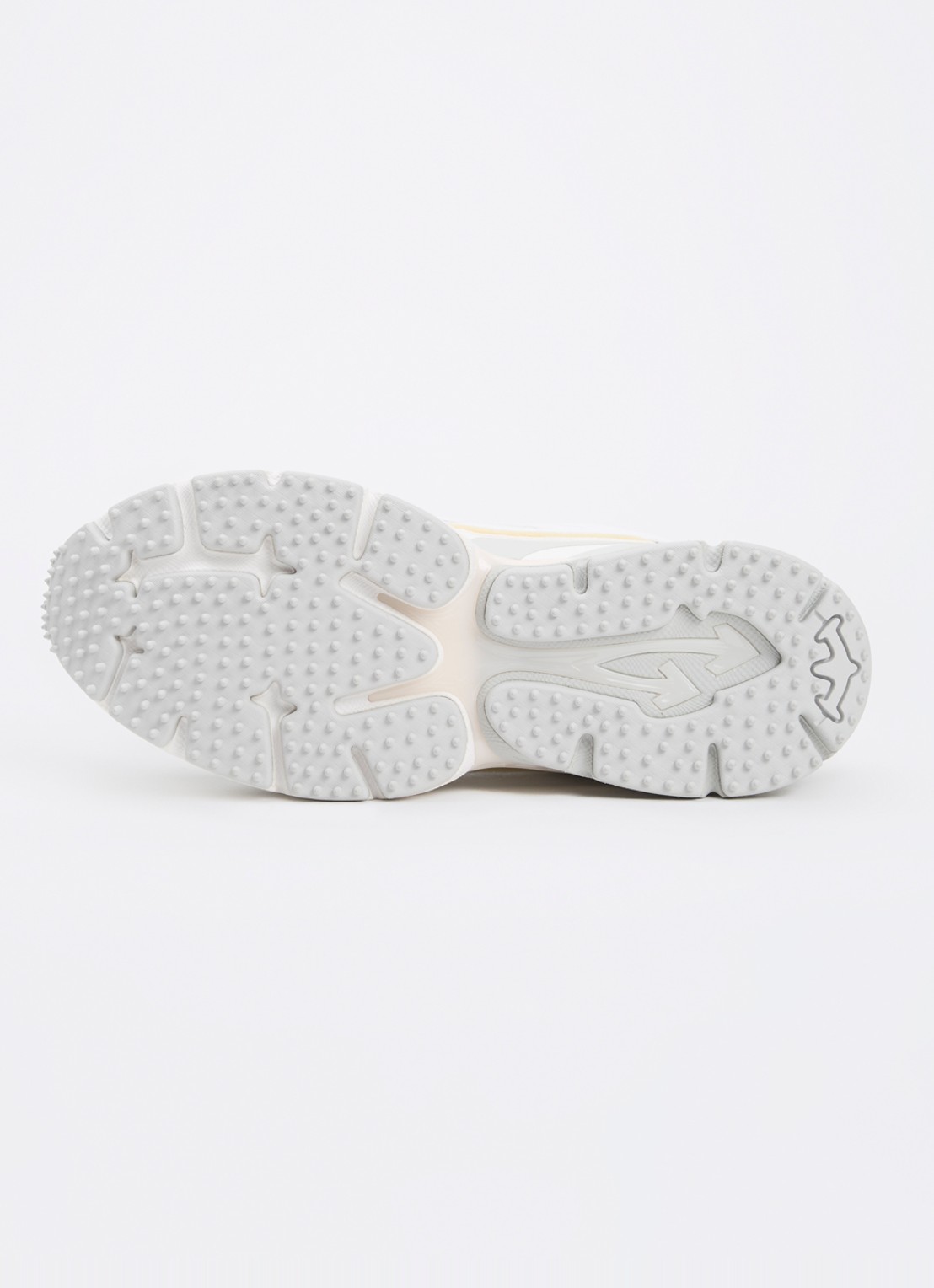 Off-White Be Right Back sneaker met mesh details - detail 4 zilver