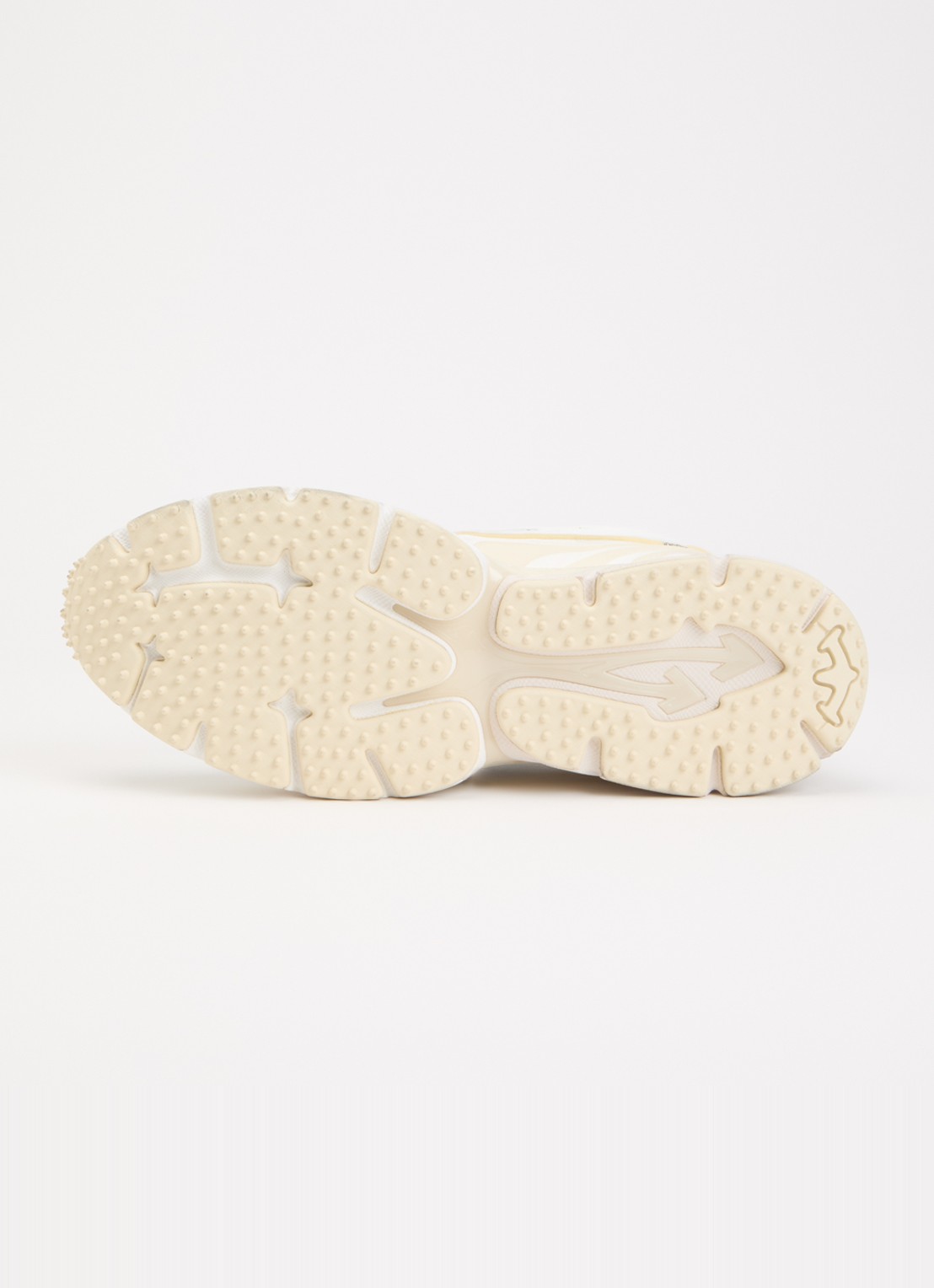 Off-White Be Right Back sneaker met mesh details - detail 5 ivoor