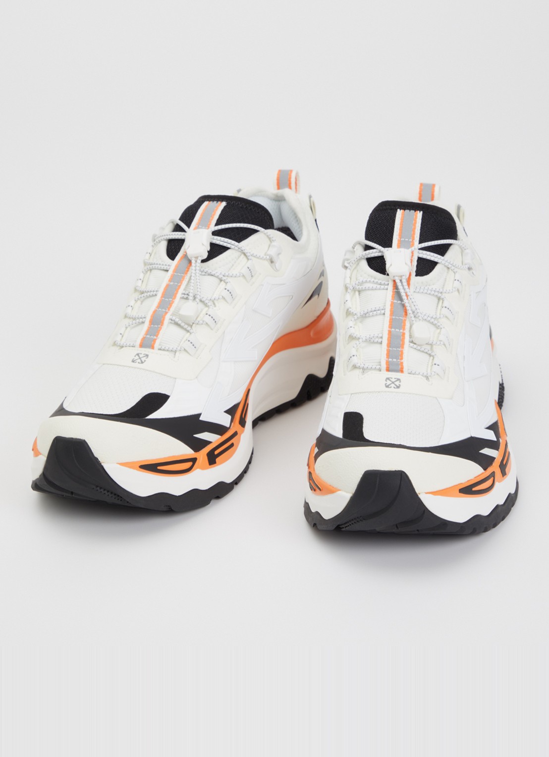 Off-White Be Right Back Trail sneaker met details van mesh - detail 2 wit