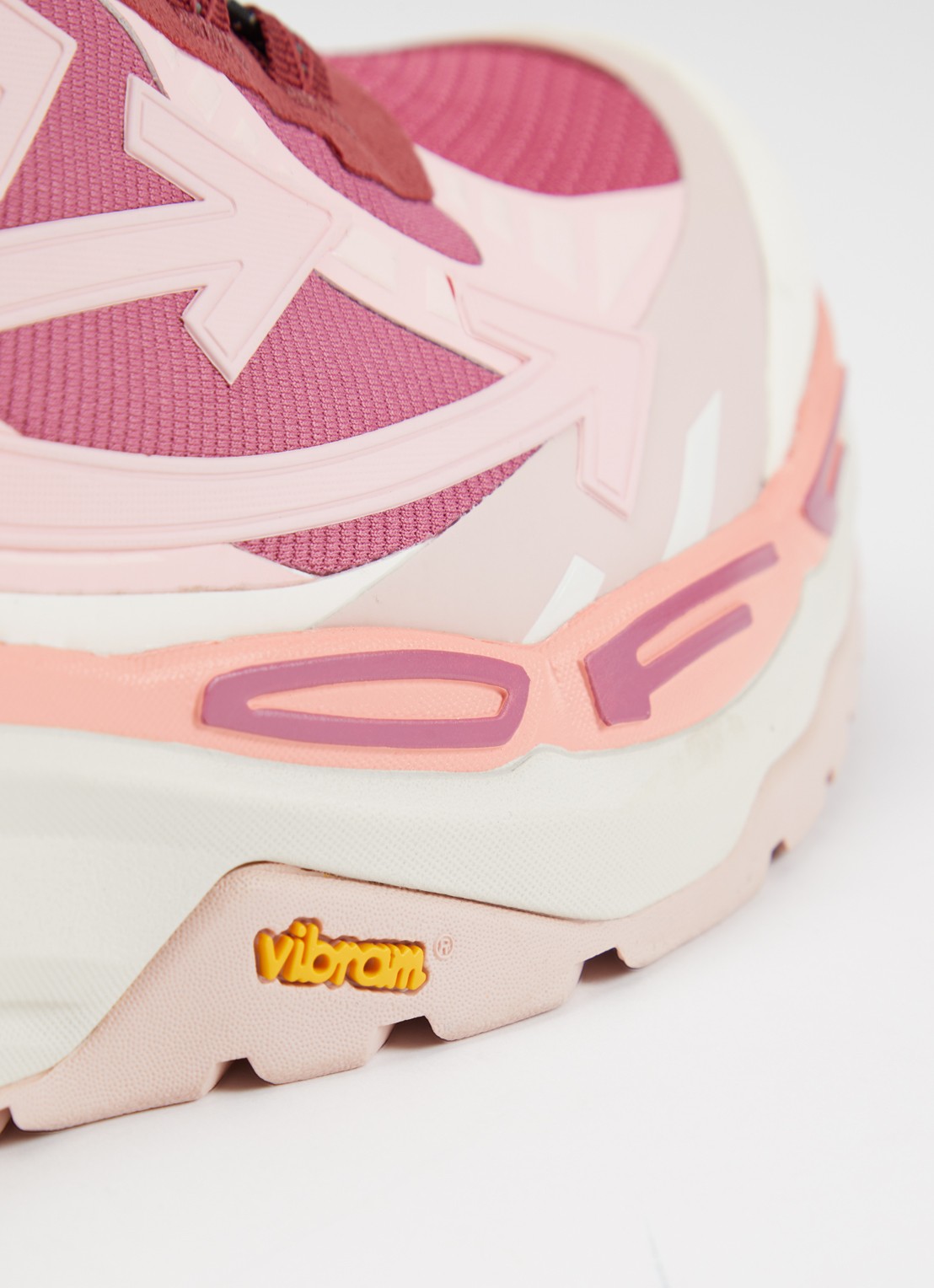 Off-White Be Right Back Trail sneaker met mesh details - detail 4 roze