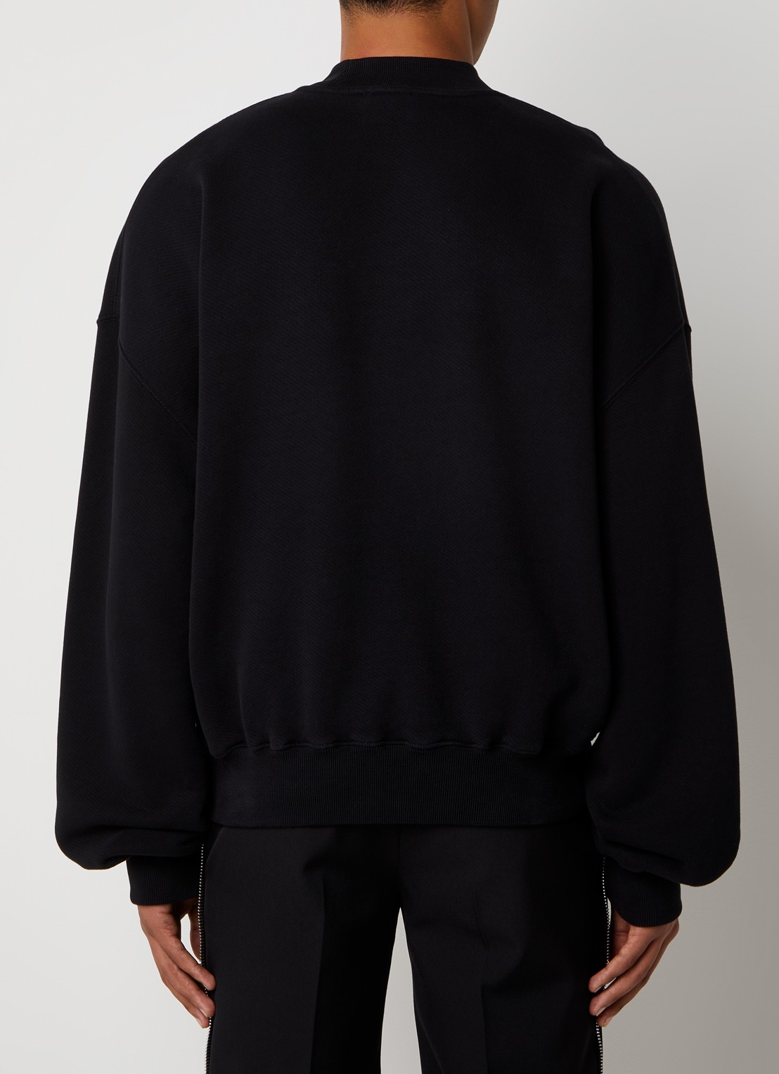 Off-White Blurr sweater met logoprint - achterkant zwart