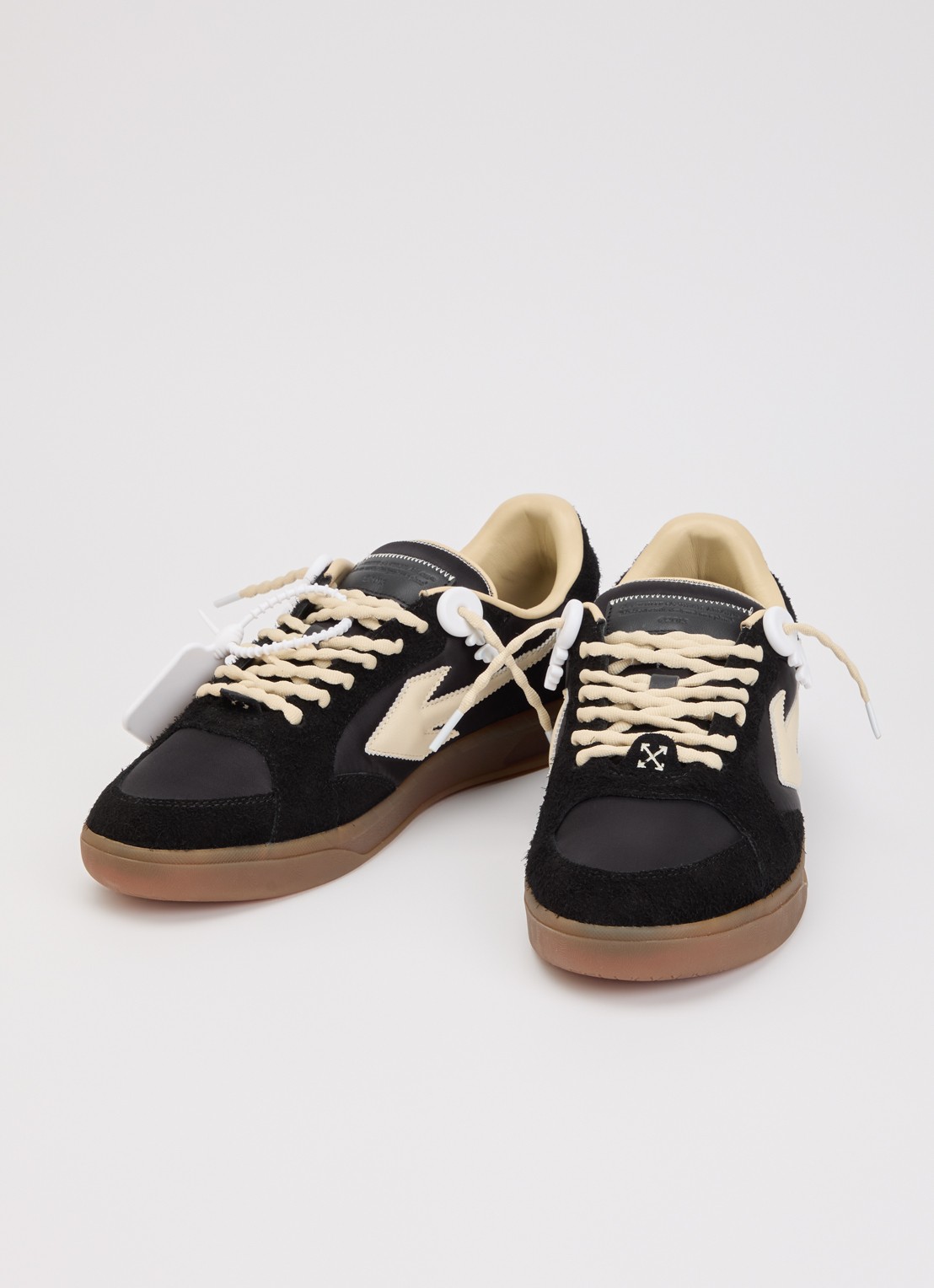 Off-White End Of Play sneaker met details van leer en suède - detail 3 zwart
