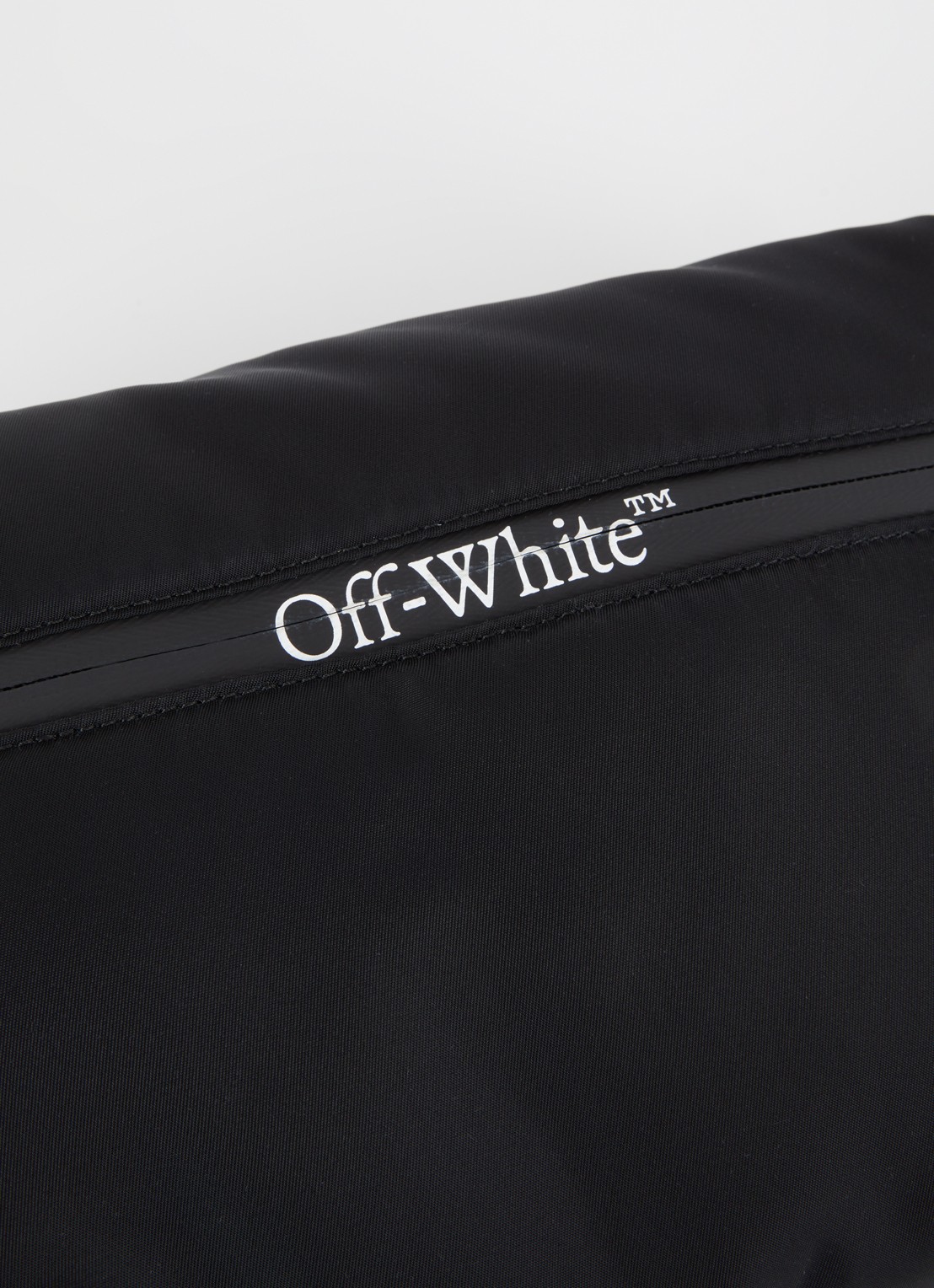 Off-White Heuptas met logoprint - detail 3 zwart