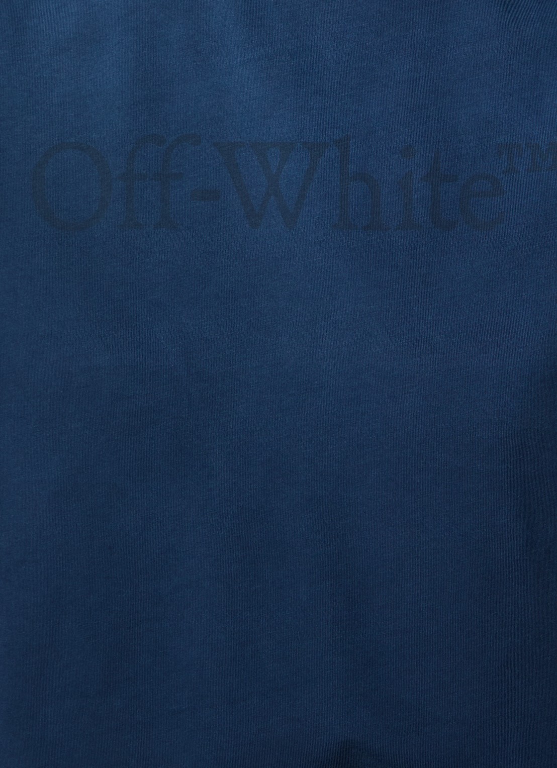 Off-White Laundry Box T-shirt met logoprint - detail 5 indigo