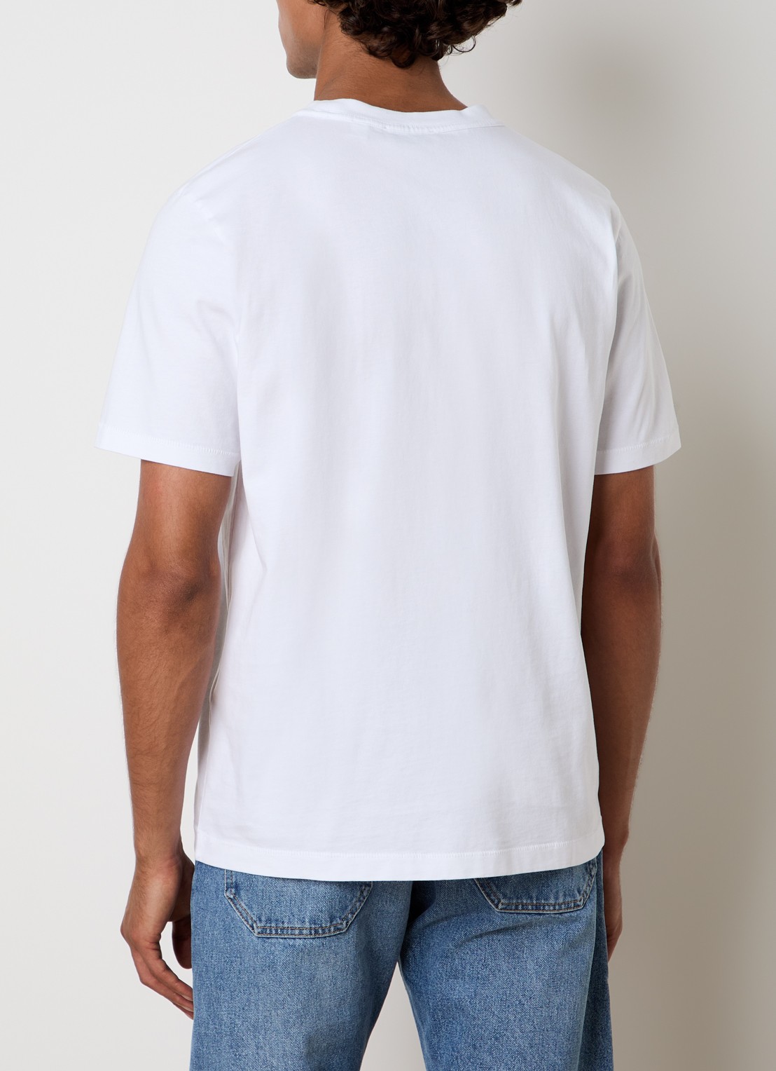 Off-White Logo Quote T-shirt met logo - achterkant 5 wit