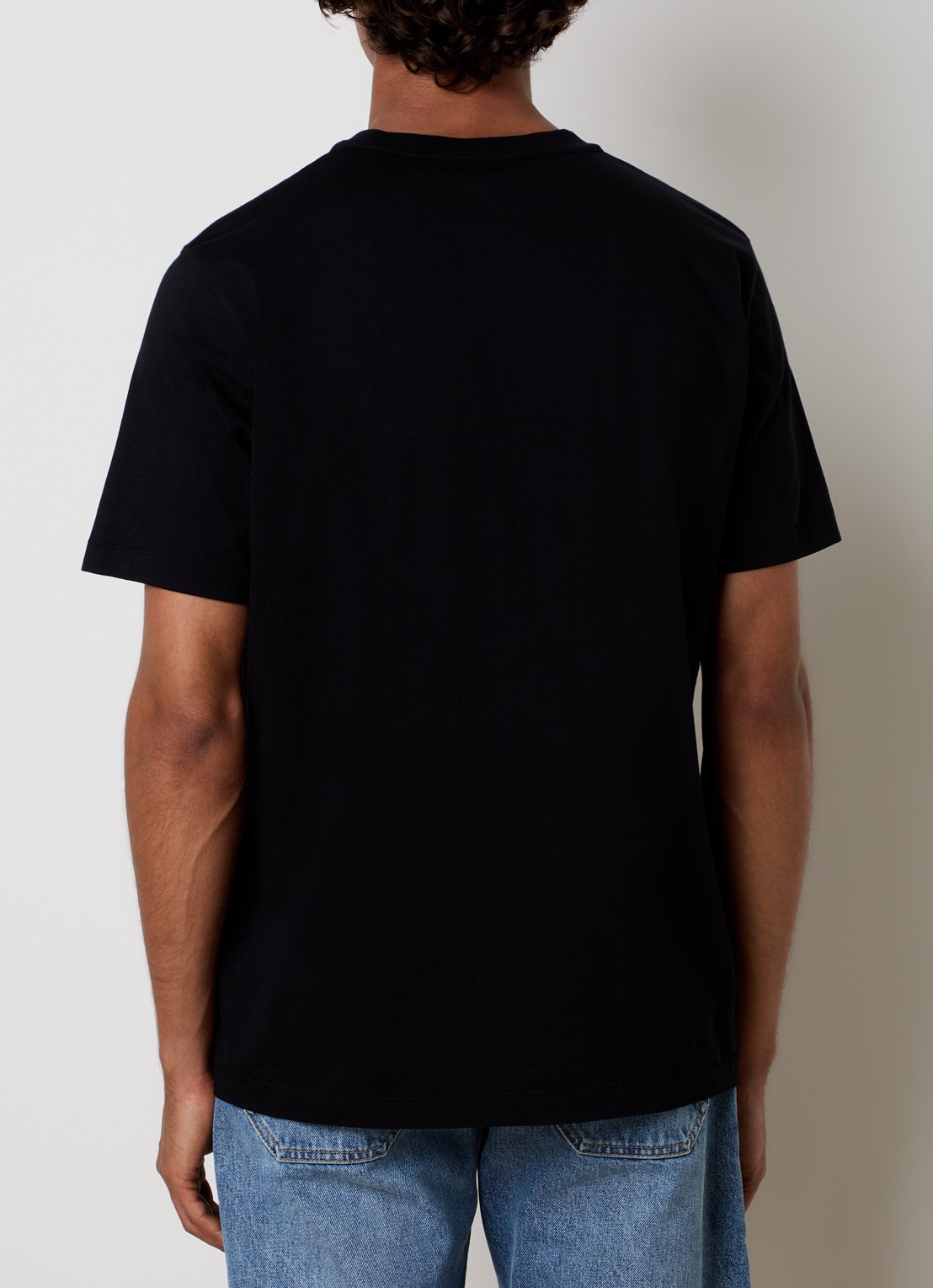 Off-White Logo Quote T-shirt met logo - achterkant 5 zwart