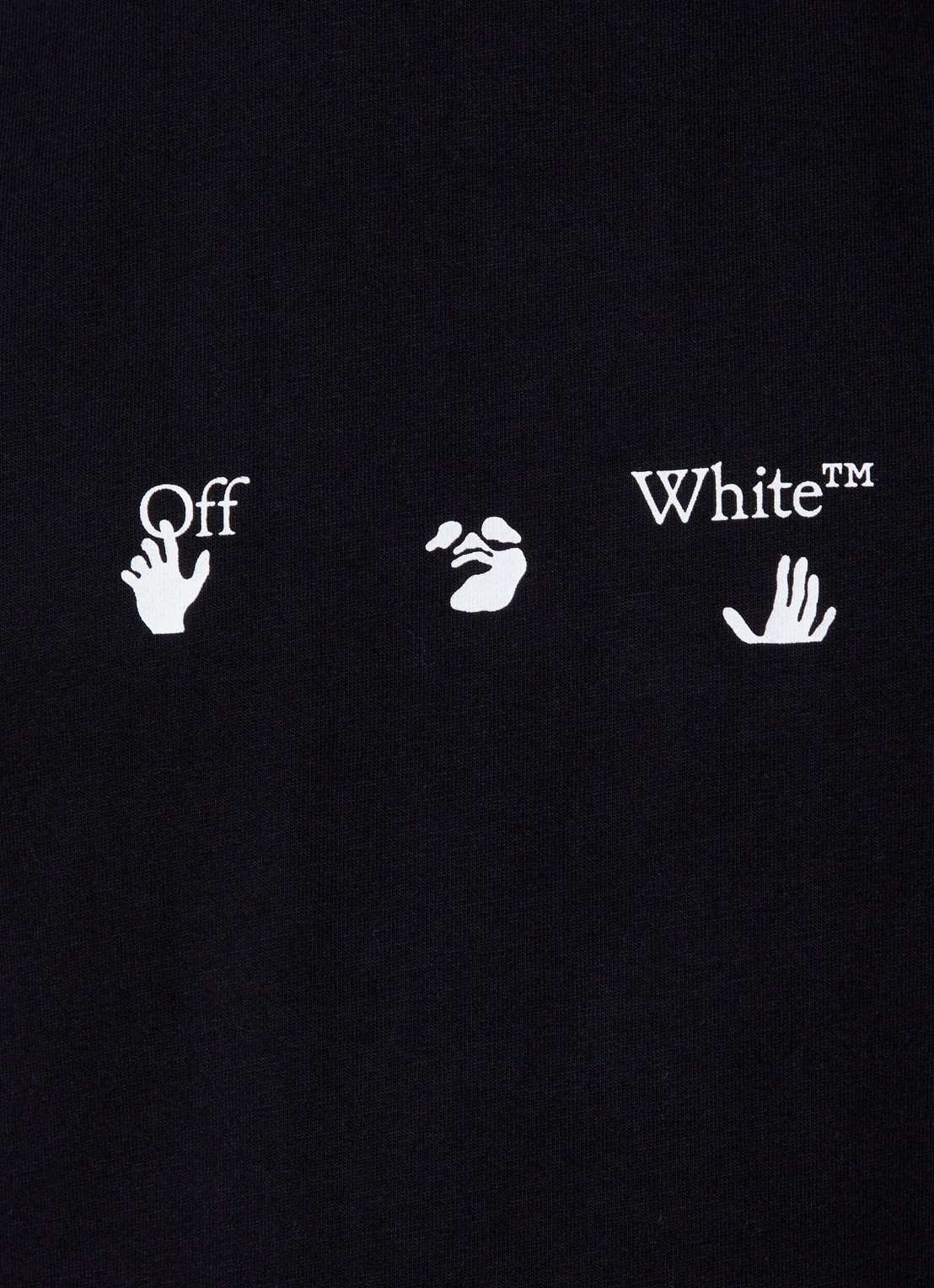 Off-White Neighbourhood Skate T-shirt met logo- en backprint - detail 2 zwart