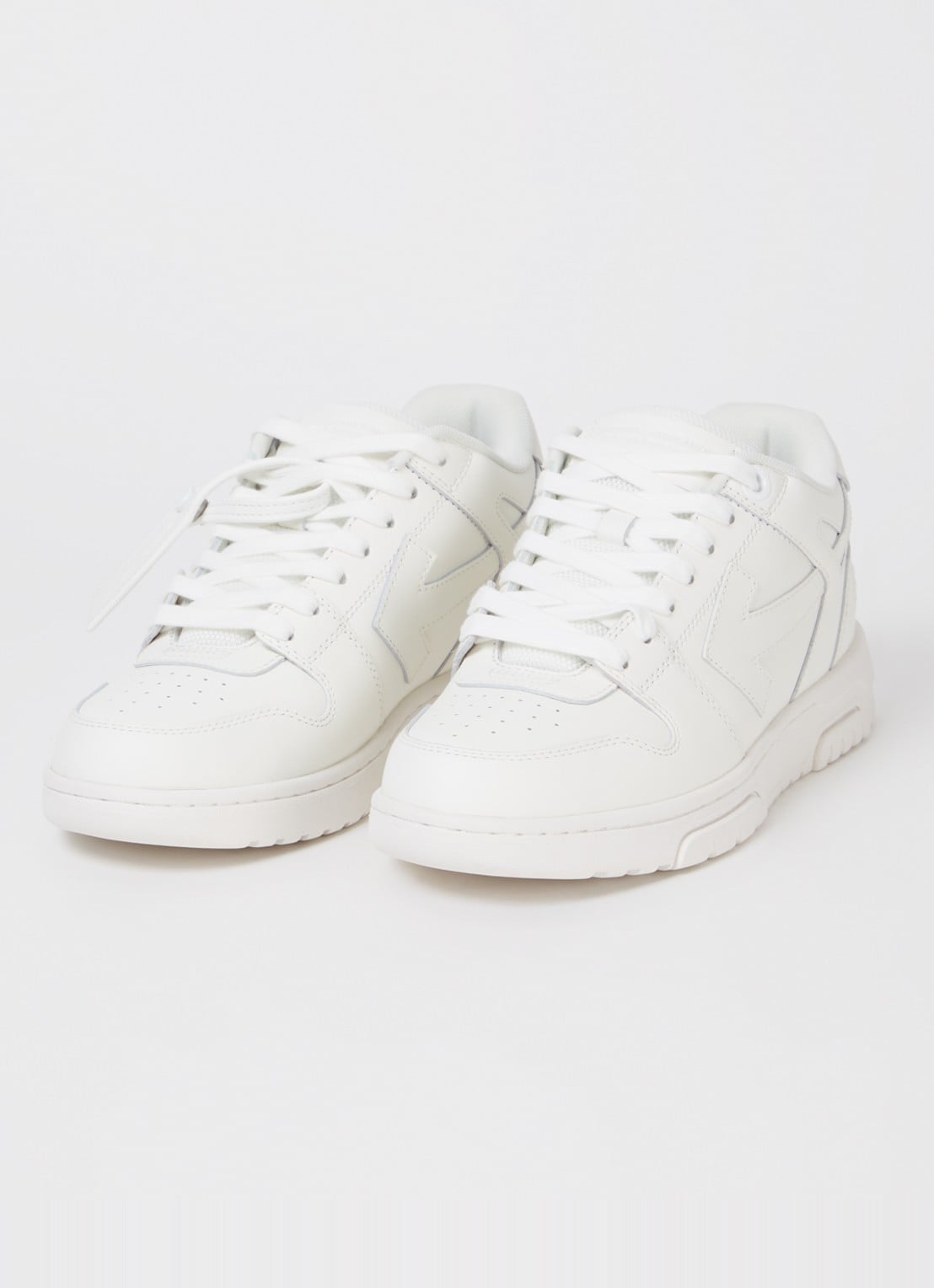 Off-White Out Of Office sneaker van kalfsleer  - detail wit