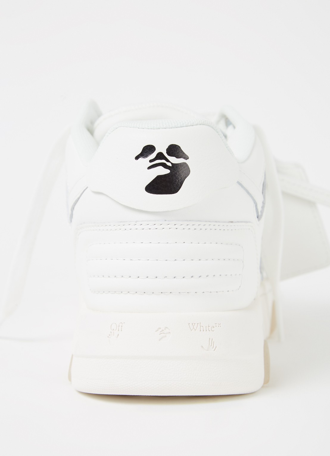 Off-White Out of Office sneaker van kalfsleer - detail 4 wit