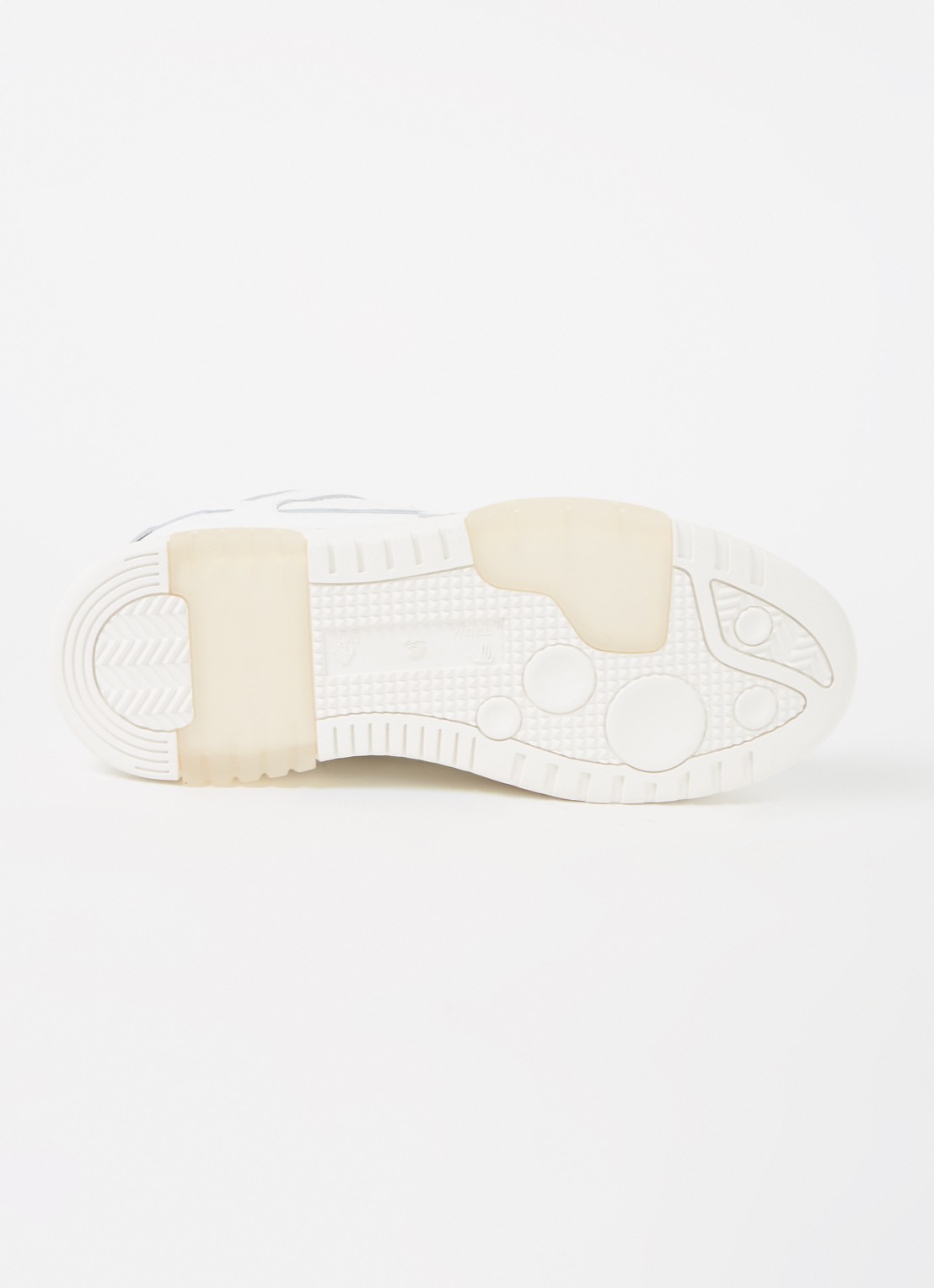 Off-White Out of Office sneaker van kalfsleer - detail 5 wit