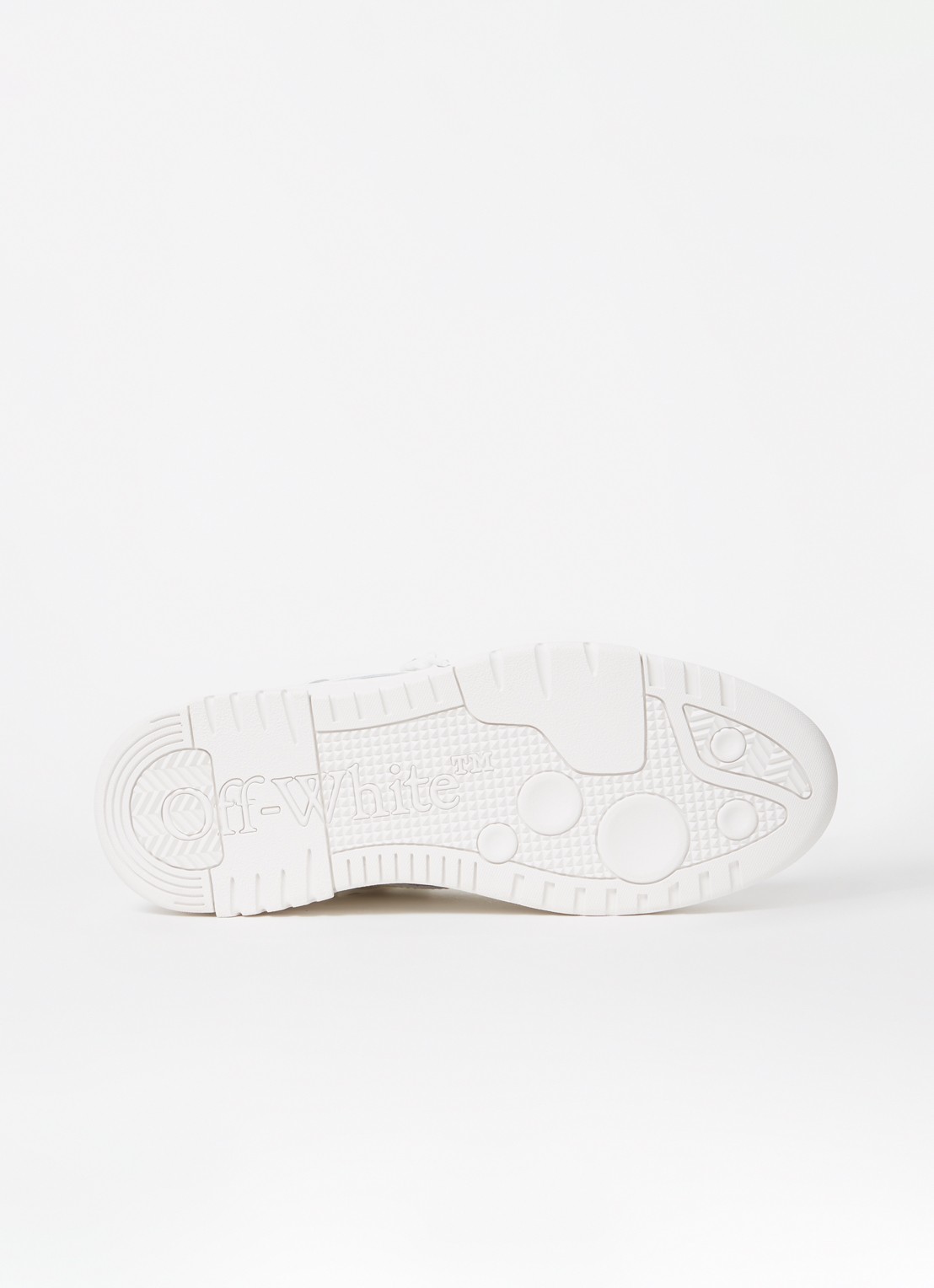 Off-White Out Of Office sneaker van kalfsleer - detail 5 wit