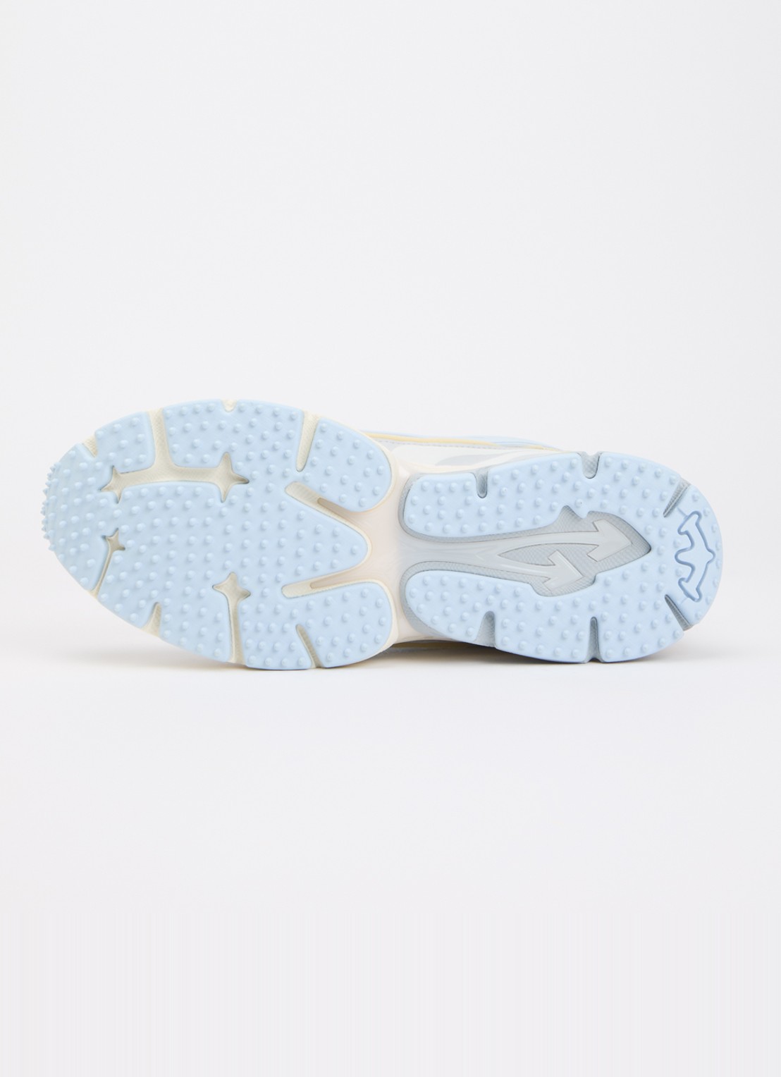 Off-White Ow Be Right Back 2 sneaker met mesh details - detail 4 lichtblauw