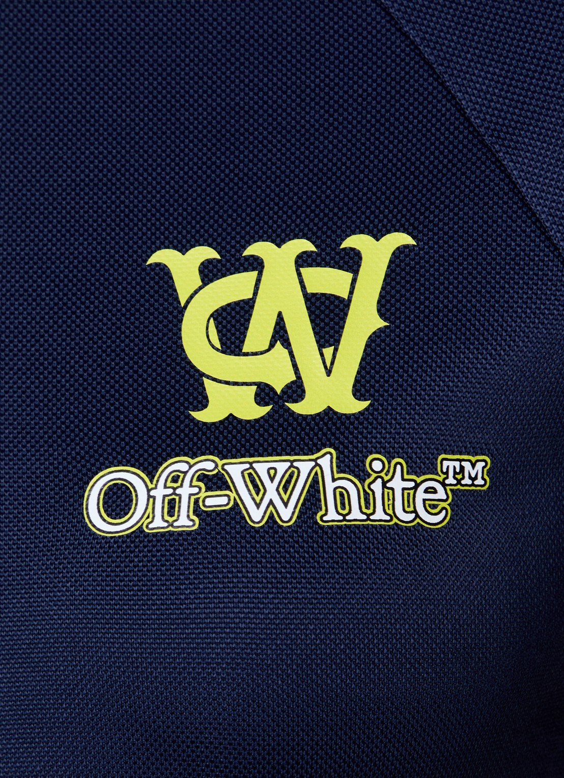 Off-White Serena sweatvest met logo - detail 5 donkerblauw