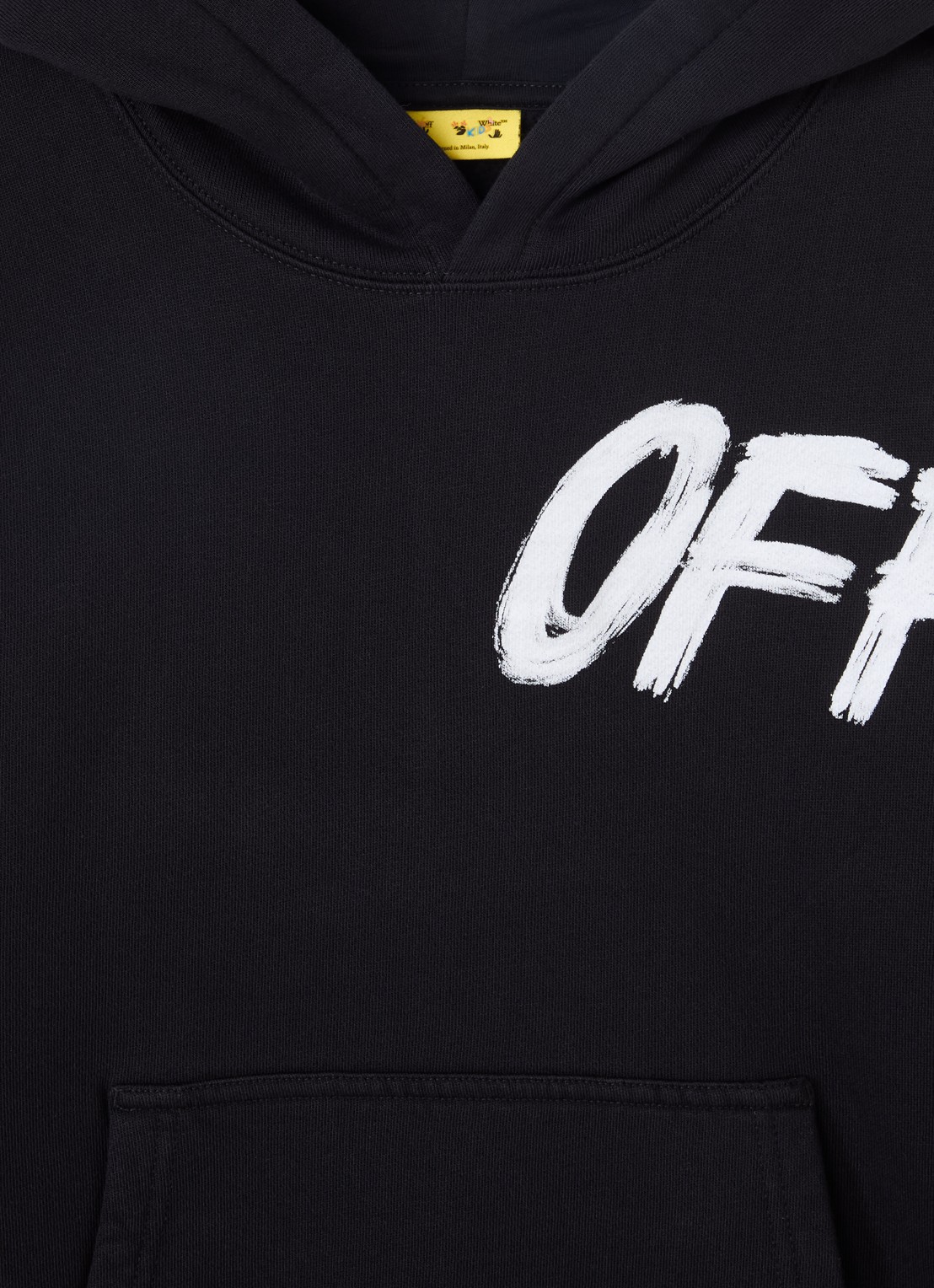 Off-White Shared Logo hoodie met logo- en backprint - detail 3 zwart