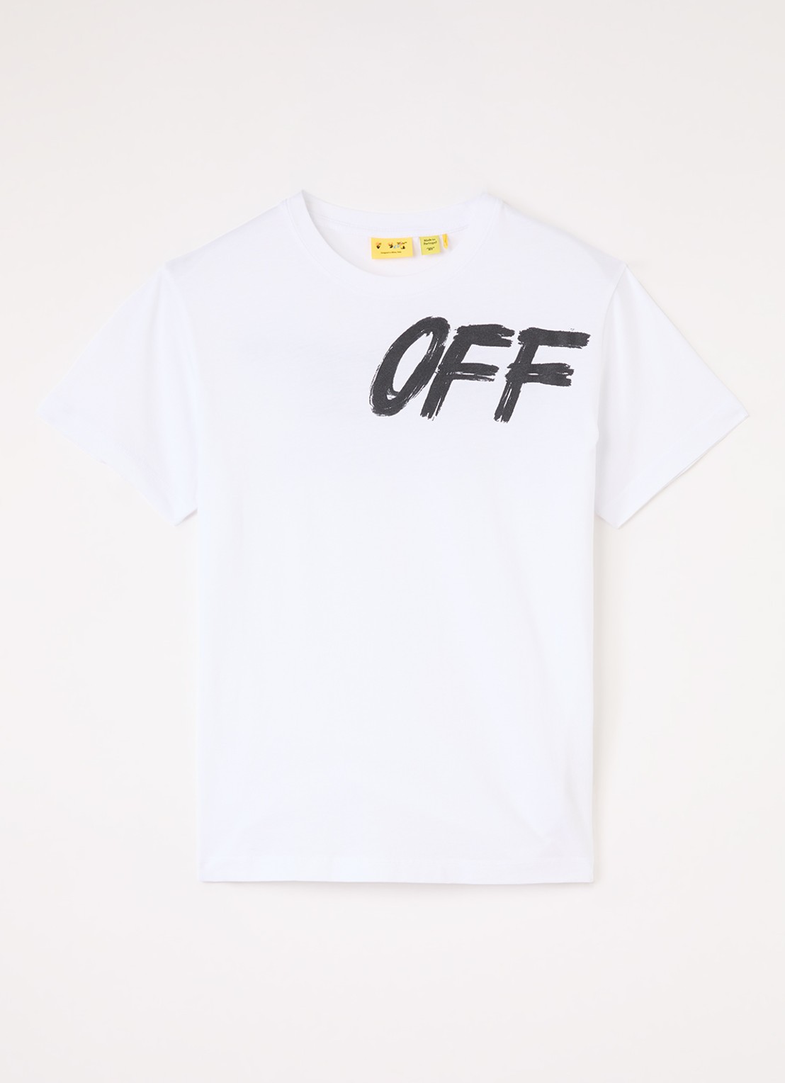Off-White Shared T-shirt met print  - voorkant wit