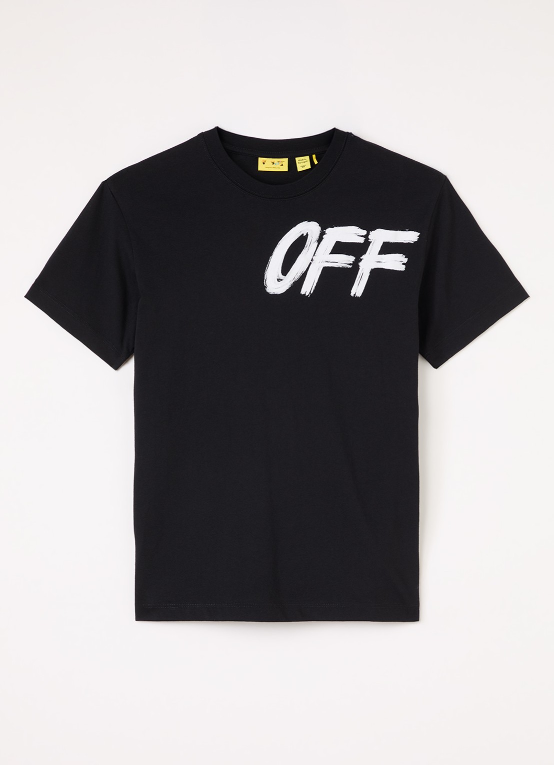 Off-White Shared T-shirt met print  - voorkant zwart