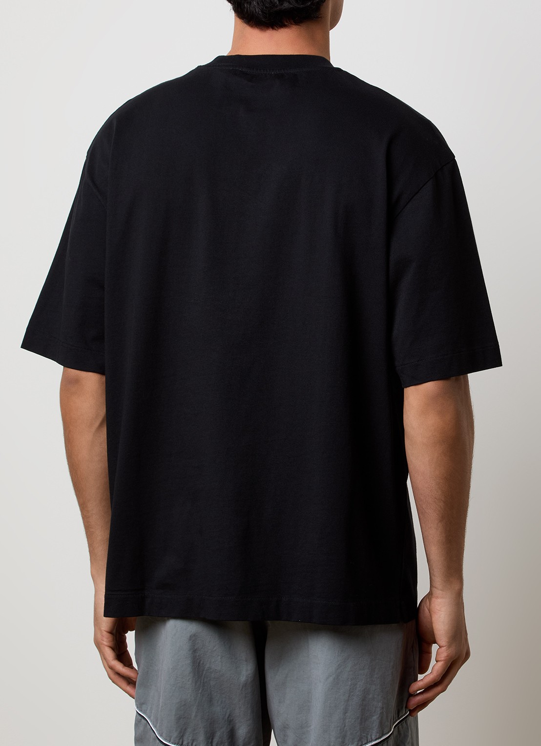 Off-White Statement T-shirt met logoprint - achterkant 5 zwart