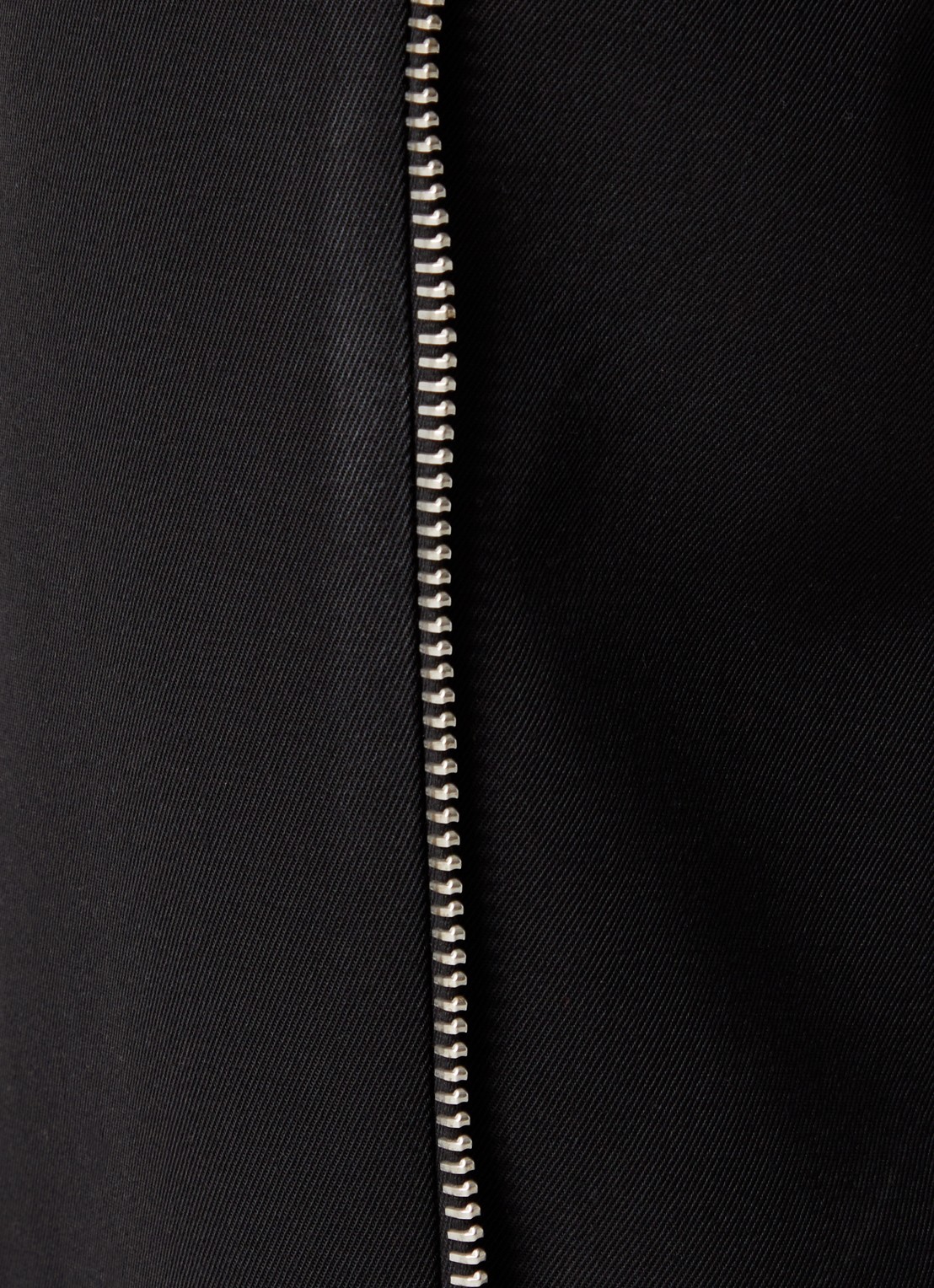 Off-White Tapered fit pantalon van wol met ritsdetail - detail 5 zwart