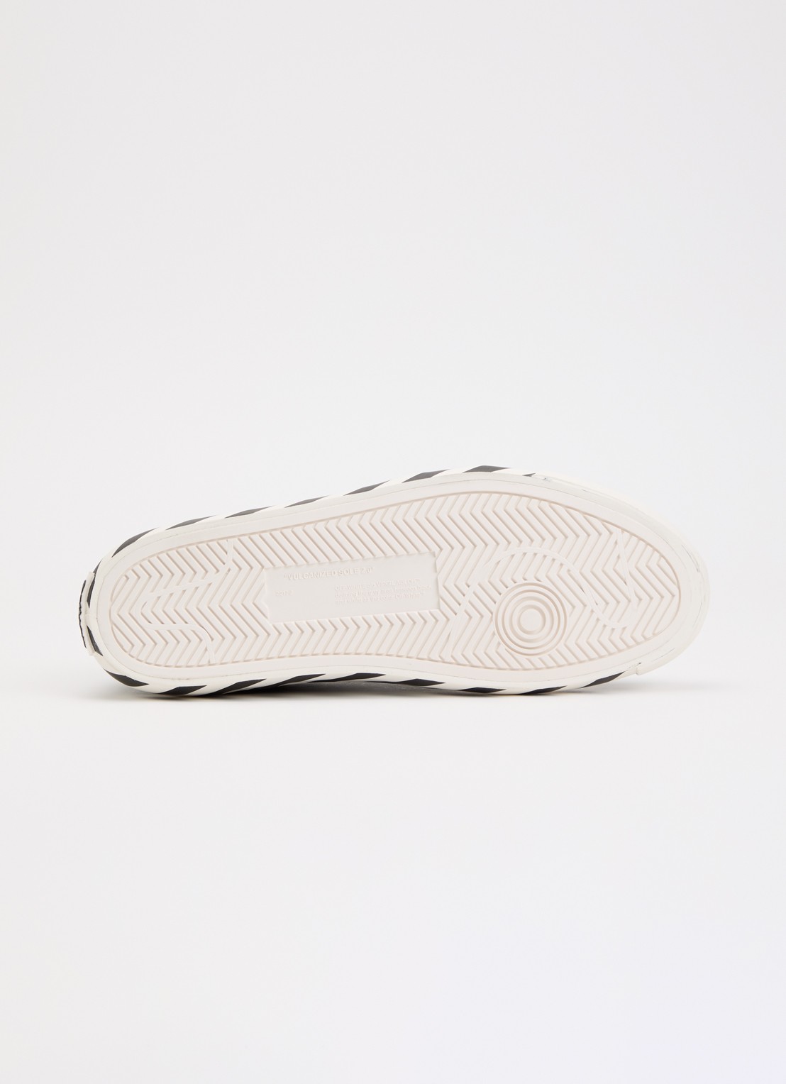 Off-White Vulcanized Undercut sneaker met logo - detail 3 zwart