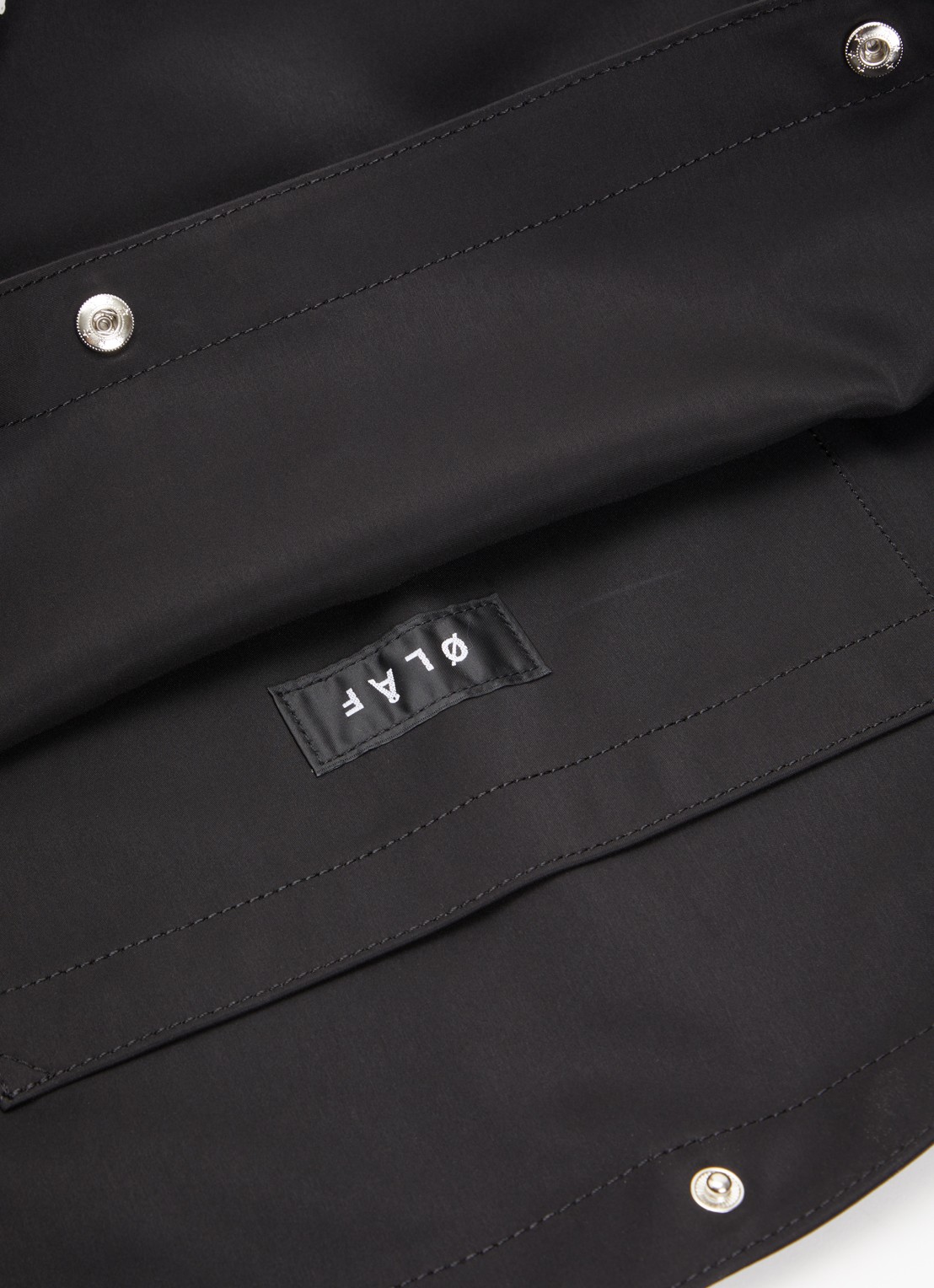 OLAF Crossbodytas met verstelbare schouderriem - detail 3 zwart
