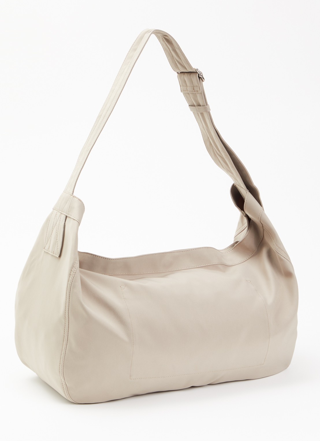 OLAF Crossbodytas met verstelbare schouderriem - achterkant 3 beige