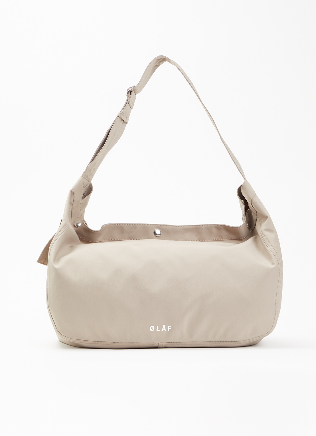 OLAF Crossbodytas met verstelbare schouderriem - voorkant 4 beige